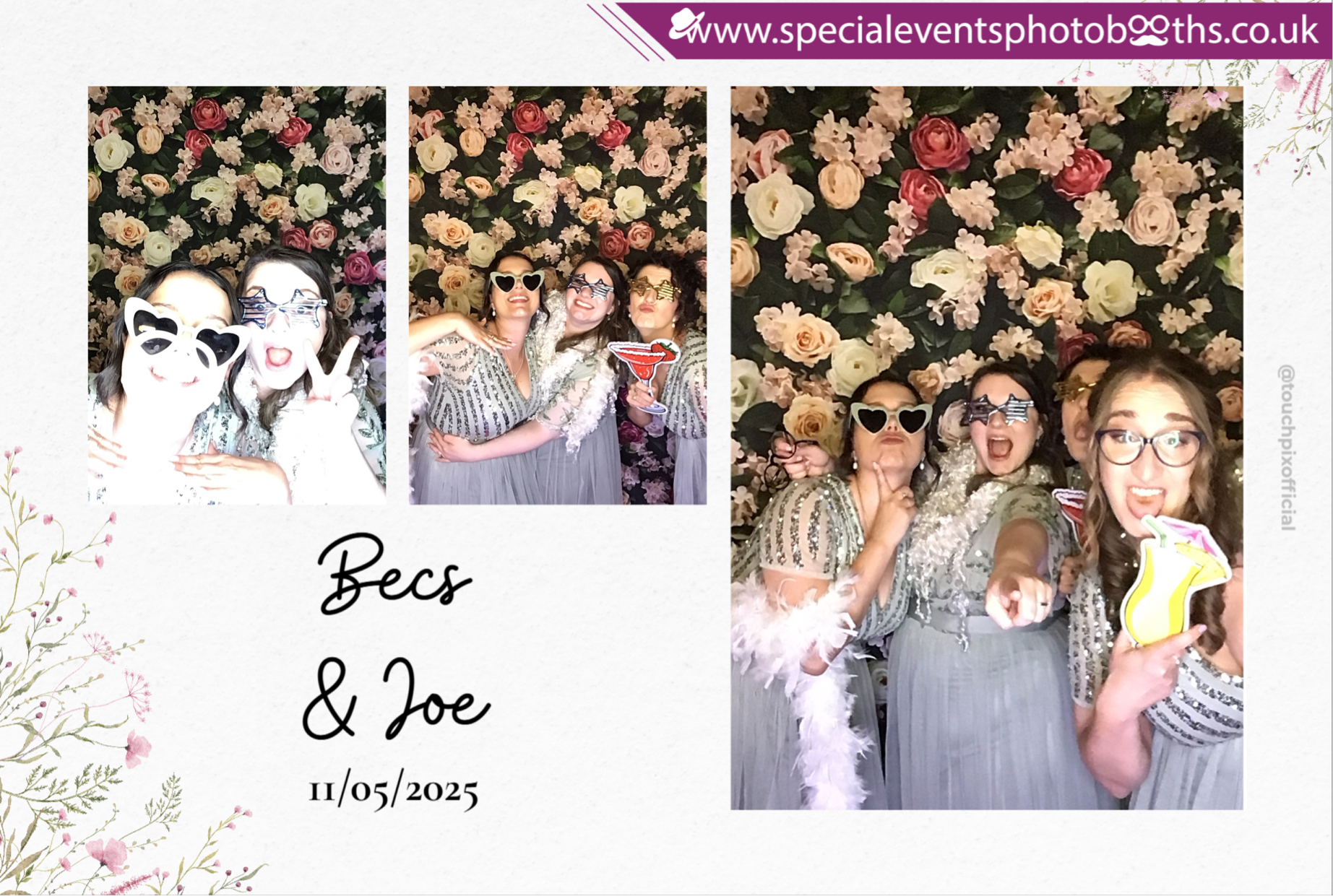Bec & Joe's Wedding | View more photos from the event at my.specialeventsphotobooths.co.uk/u/SpecialEventsPhotoBooths/Bec-Joes-Wedding