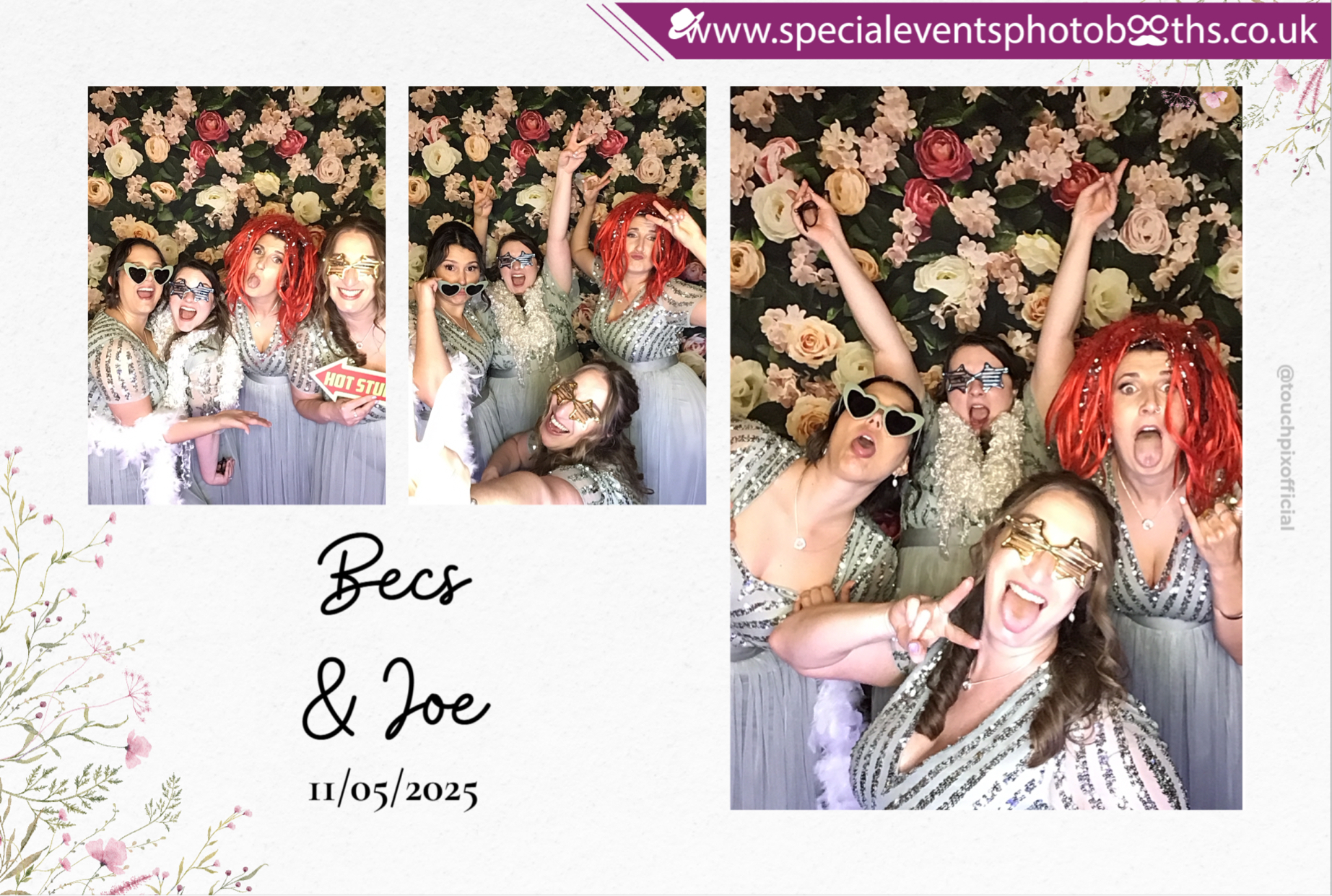 Bec & Joe's Wedding | View more photos from the event at my.specialeventsphotobooths.co.uk/u/SpecialEventsPhotoBooths/Bec-Joes-Wedding