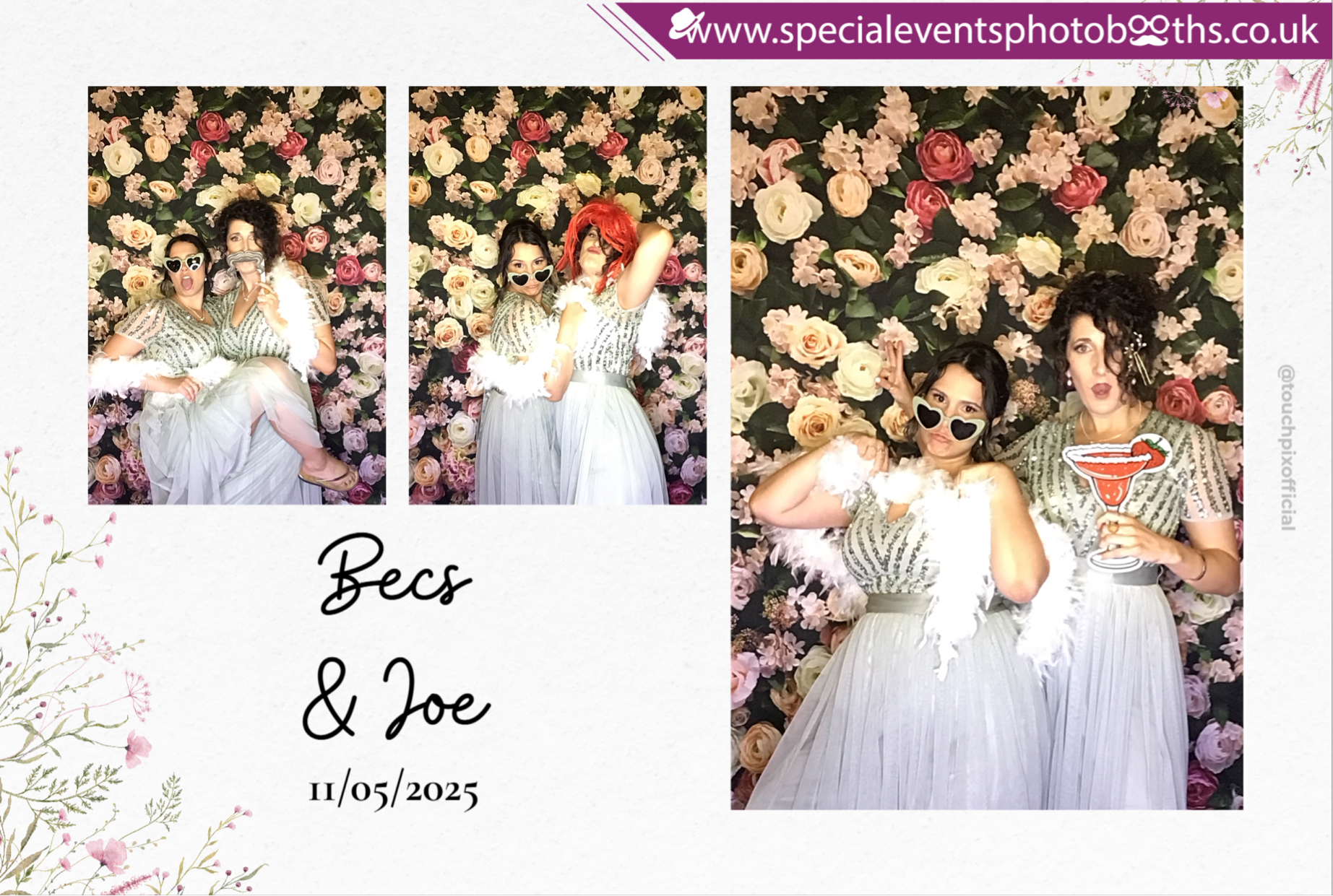Bec & Joe's Wedding | View more photos from the event at my.specialeventsphotobooths.co.uk/u/SpecialEventsPhotoBooths/Bec-Joes-Wedding