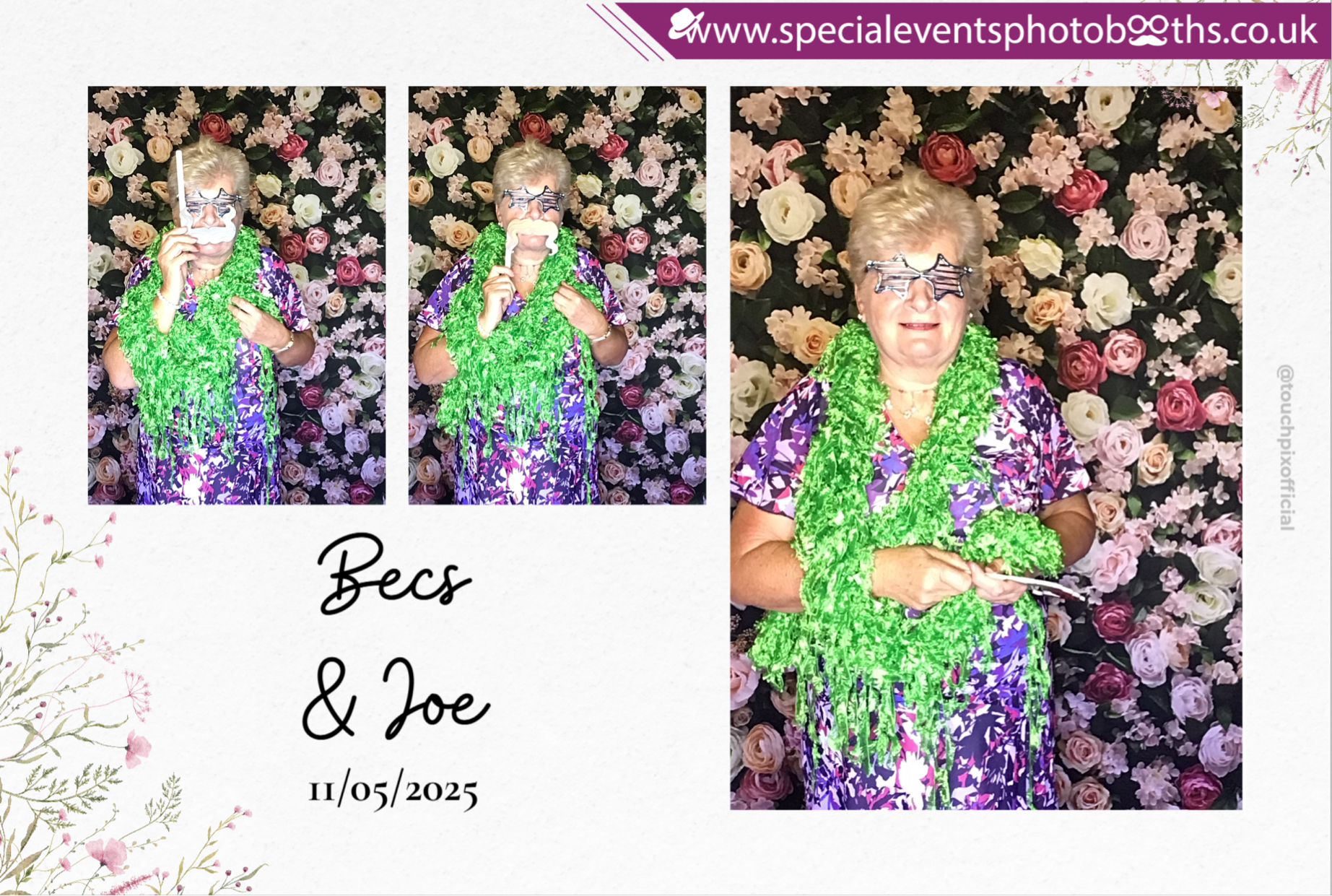Bec & Joe's Wedding | View more photos from the event at my.specialeventsphotobooths.co.uk/u/SpecialEventsPhotoBooths/Bec-Joes-Wedding