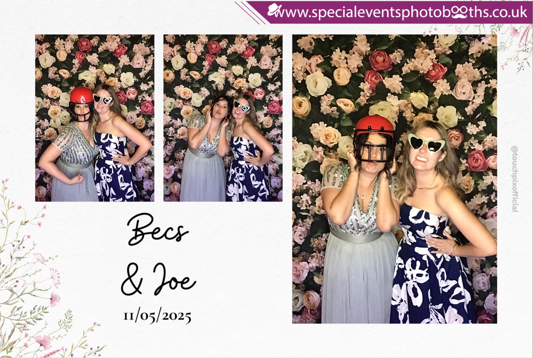 Bec & Joe's Wedding | View more photos from the event at my.specialeventsphotobooths.co.uk/u/SpecialEventsPhotoBooths/Bec-Joes-Wedding