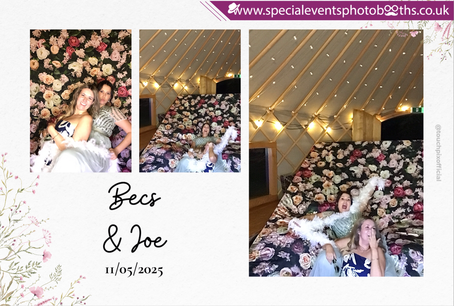 Bec & Joe's Wedding | View more photos from the event at my.specialeventsphotobooths.co.uk/u/SpecialEventsPhotoBooths/Bec-Joes-Wedding