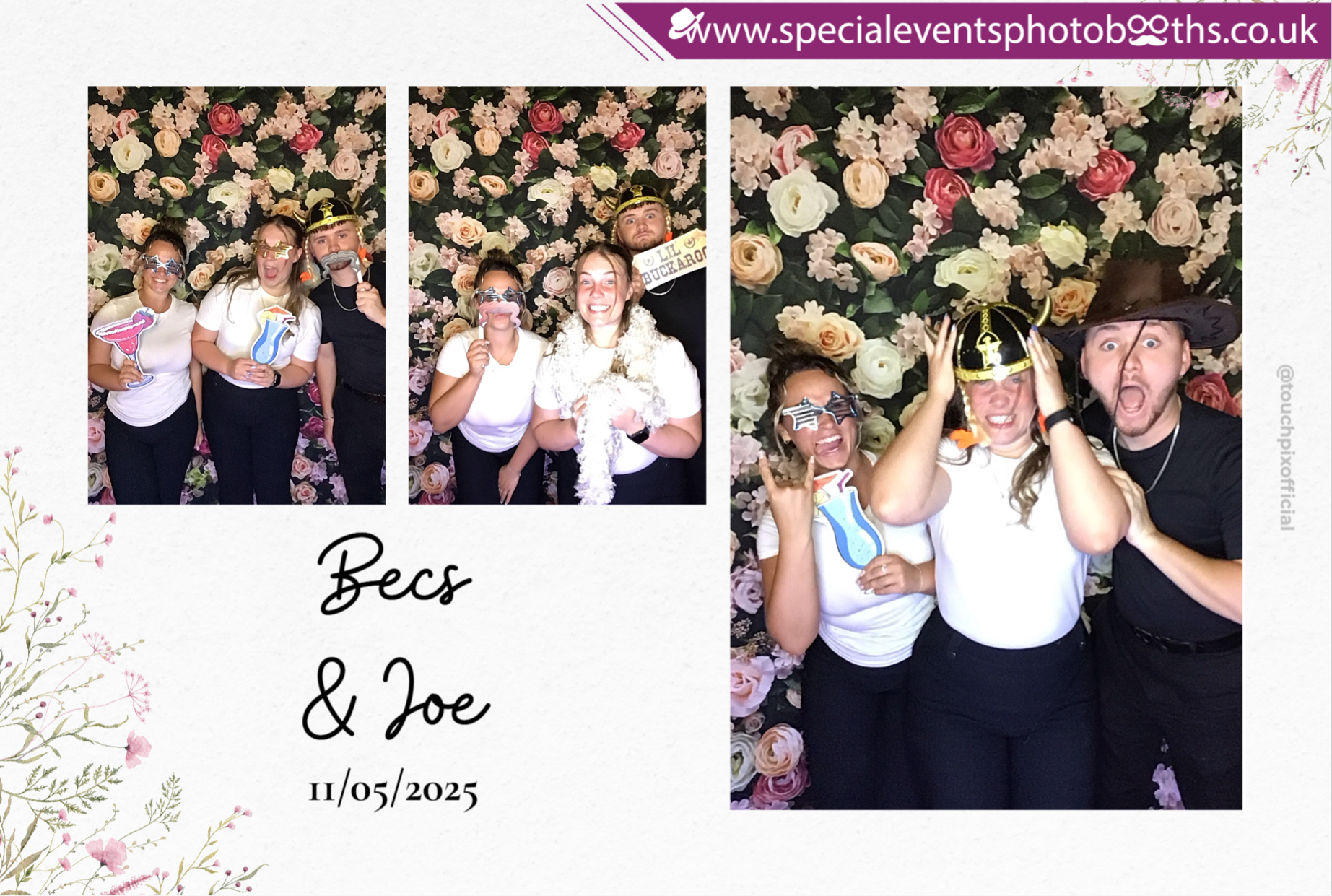 Bec & Joe's Wedding | View more photos from the event at my.specialeventsphotobooths.co.uk/u/SpecialEventsPhotoBooths/Bec-Joes-Wedding