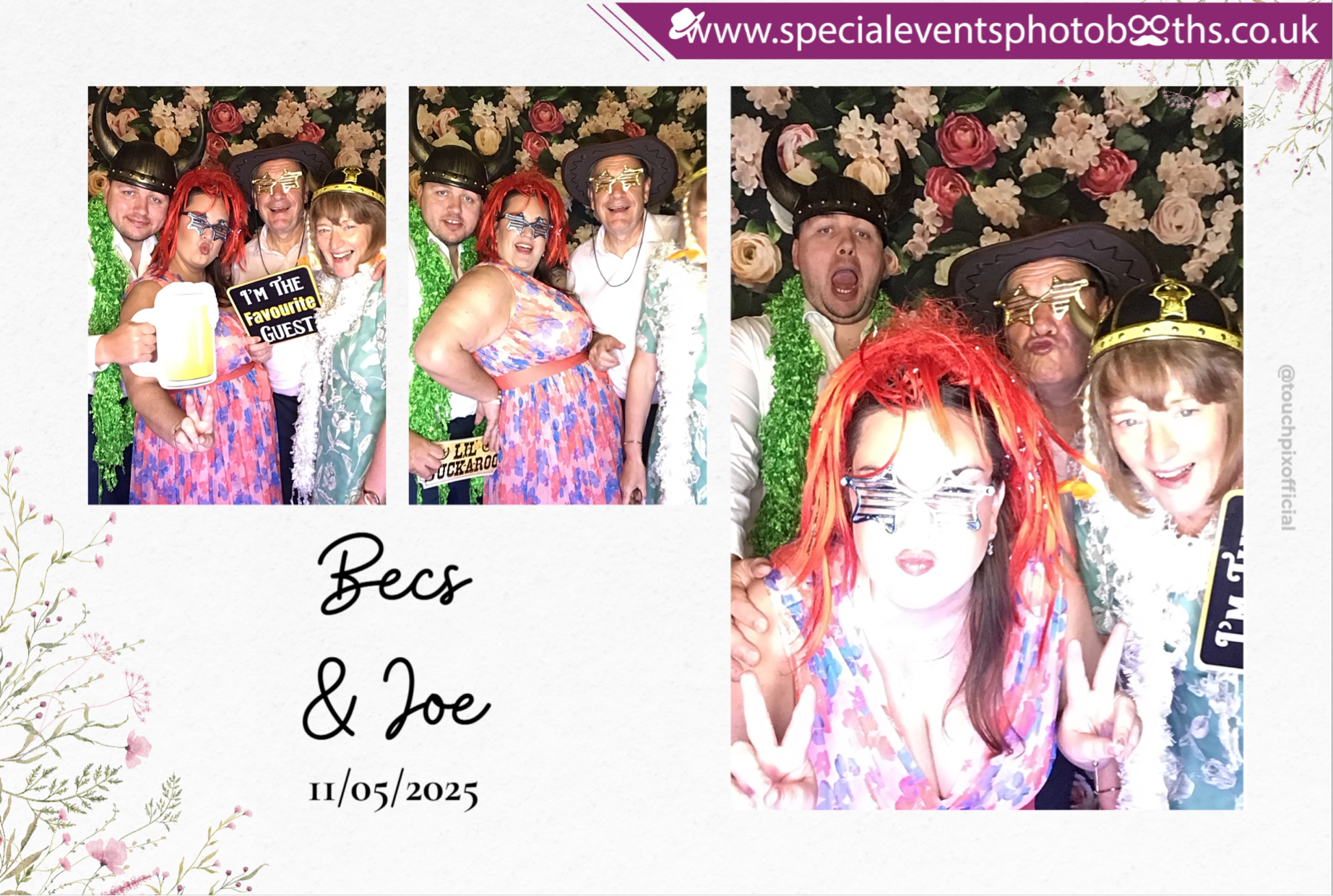 Bec & Joe's Wedding | View more photos from the event at my.specialeventsphotobooths.co.uk/u/SpecialEventsPhotoBooths/Bec-Joes-Wedding