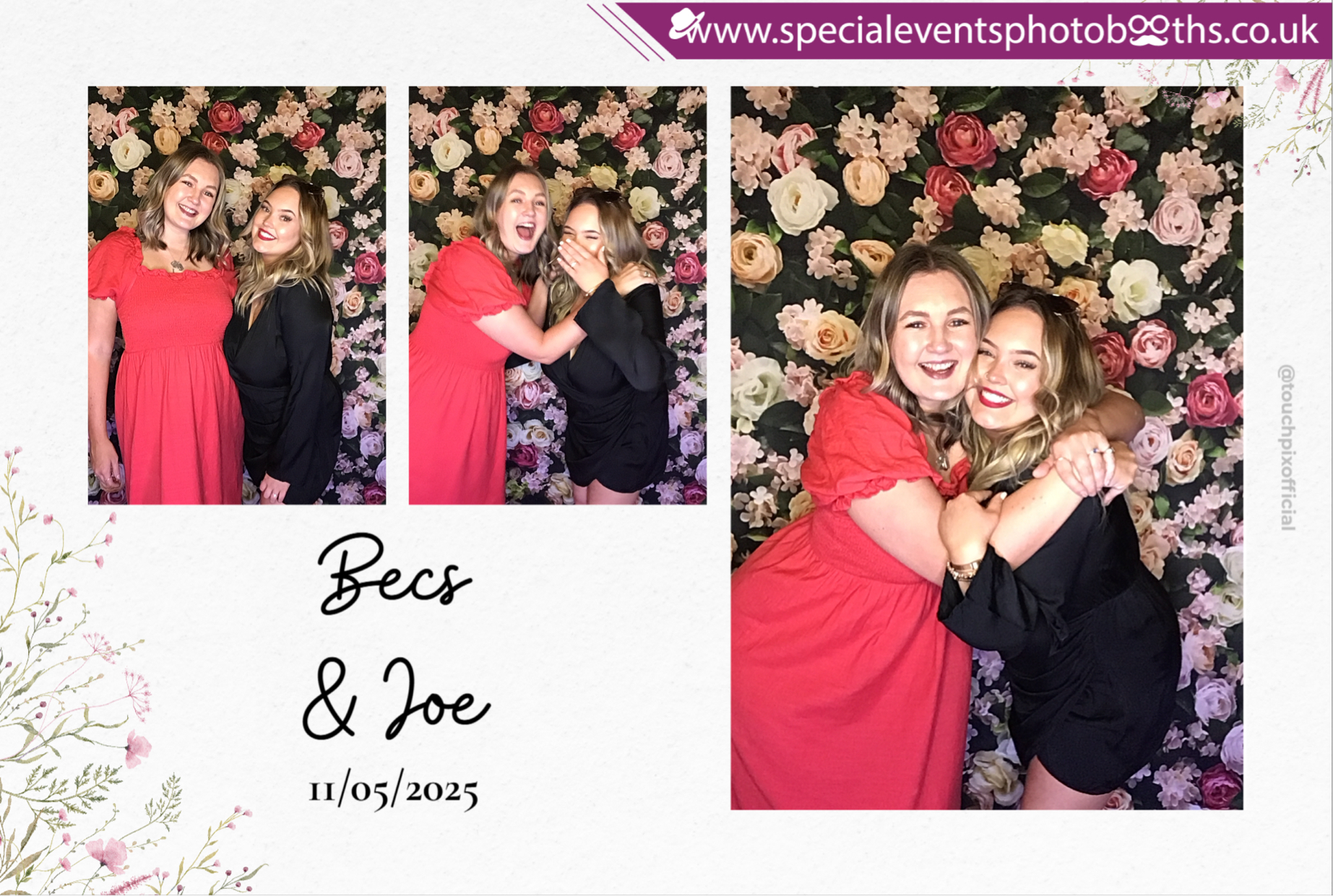 Bec & Joe's Wedding | View more photos from the event at my.specialeventsphotobooths.co.uk/u/SpecialEventsPhotoBooths/Bec-Joes-Wedding