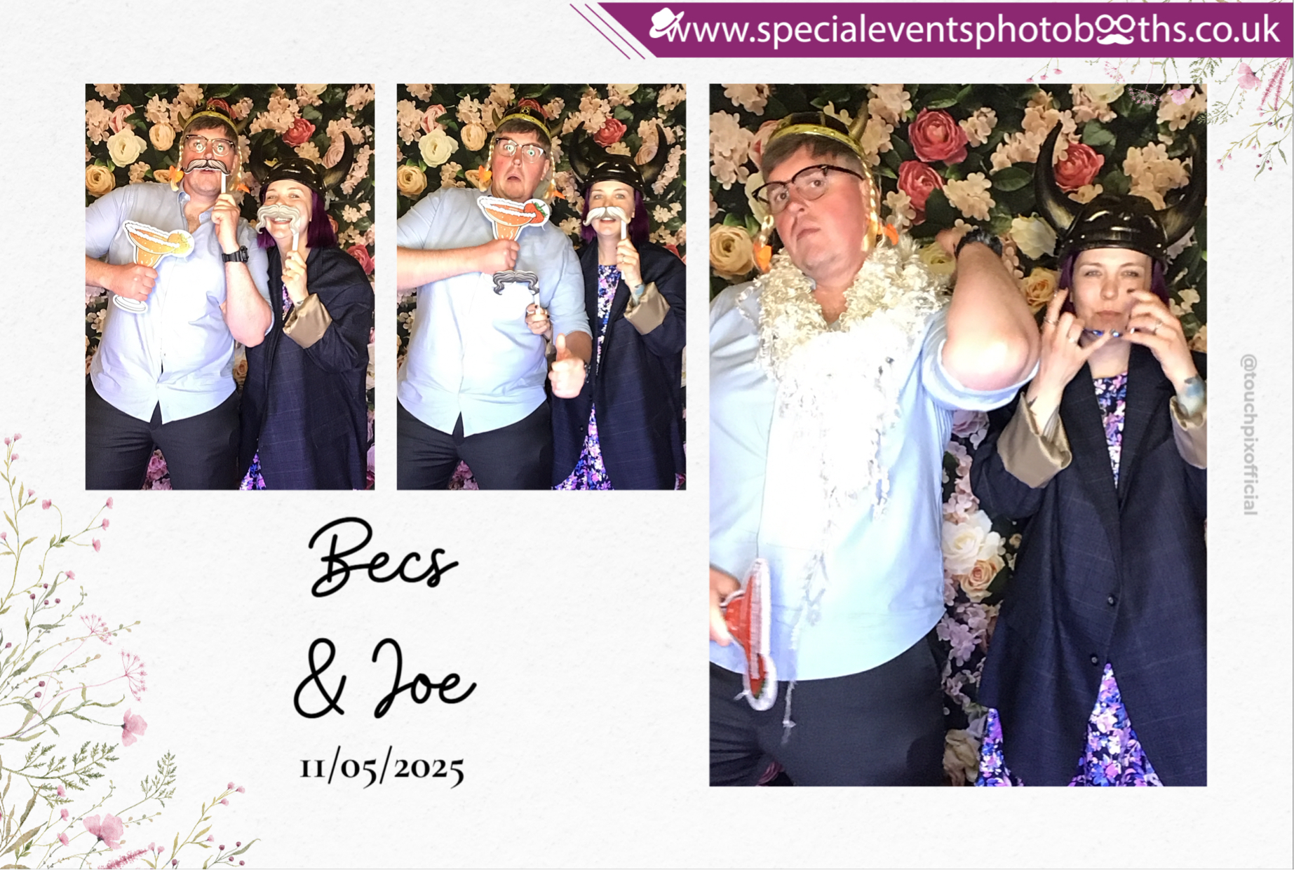 Bec & Joe's Wedding | View more photos from the event at my.specialeventsphotobooths.co.uk/u/SpecialEventsPhotoBooths/Bec-Joes-Wedding