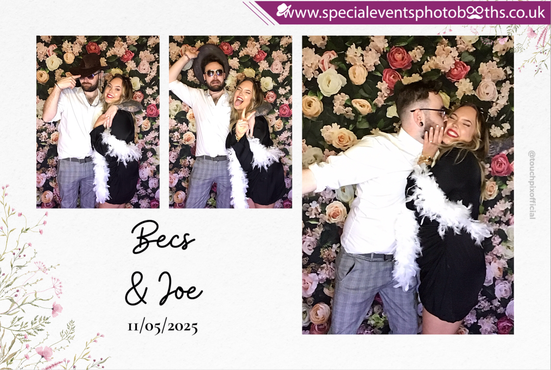 Bec & Joe's Wedding | View more photos from the event at my.specialeventsphotobooths.co.uk/u/SpecialEventsPhotoBooths/Bec-Joes-Wedding