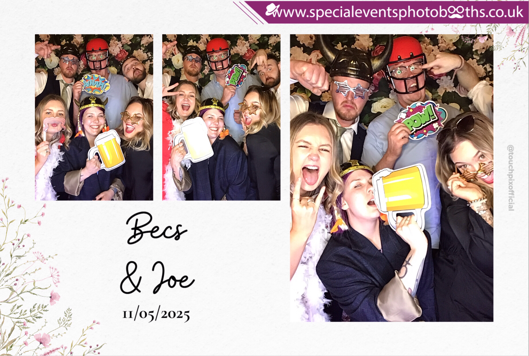 Bec & Joe's Wedding | View more photos from the event at my.specialeventsphotobooths.co.uk/u/SpecialEventsPhotoBooths/Bec-Joes-Wedding