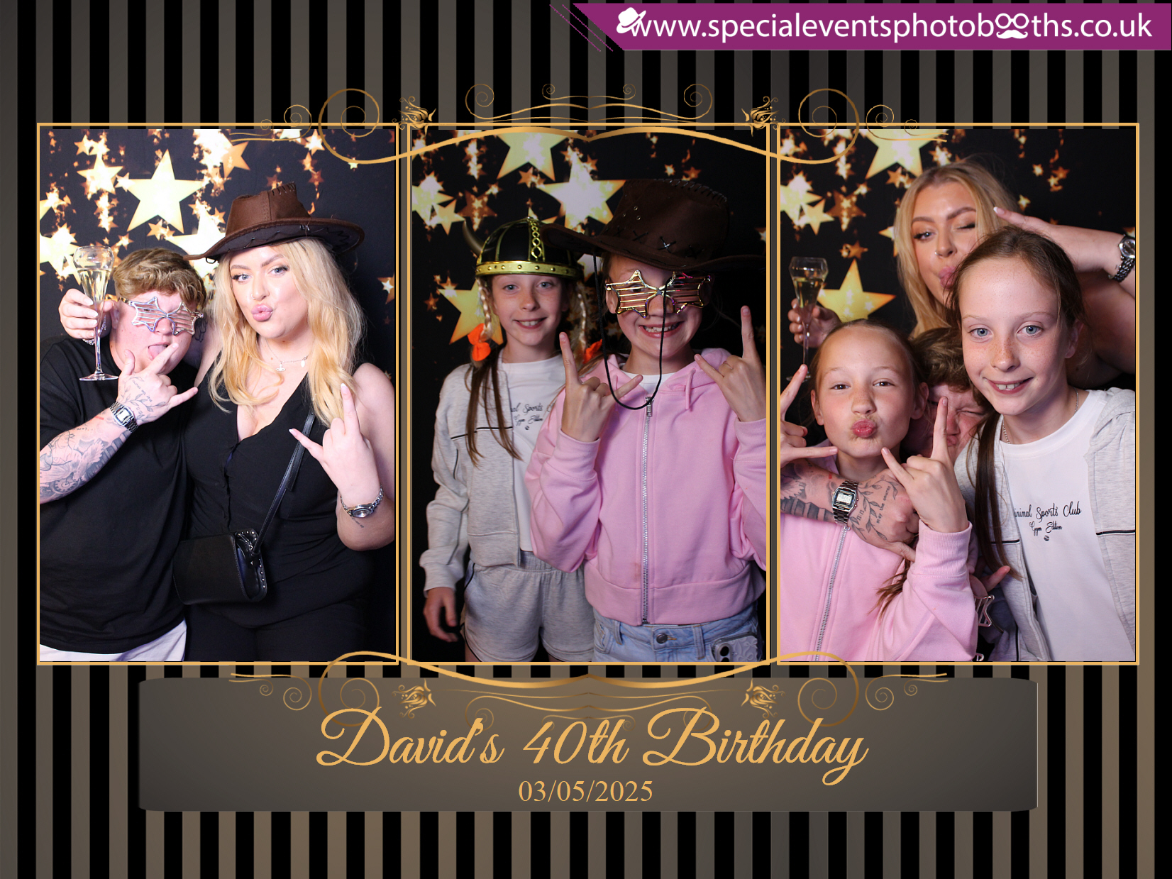 David’s 40th Birthday | View more photos from the event at my.specialeventsphotobooths.co.uk/u/SpecialEventsPhotoBooths/David’s-40th-Birthday