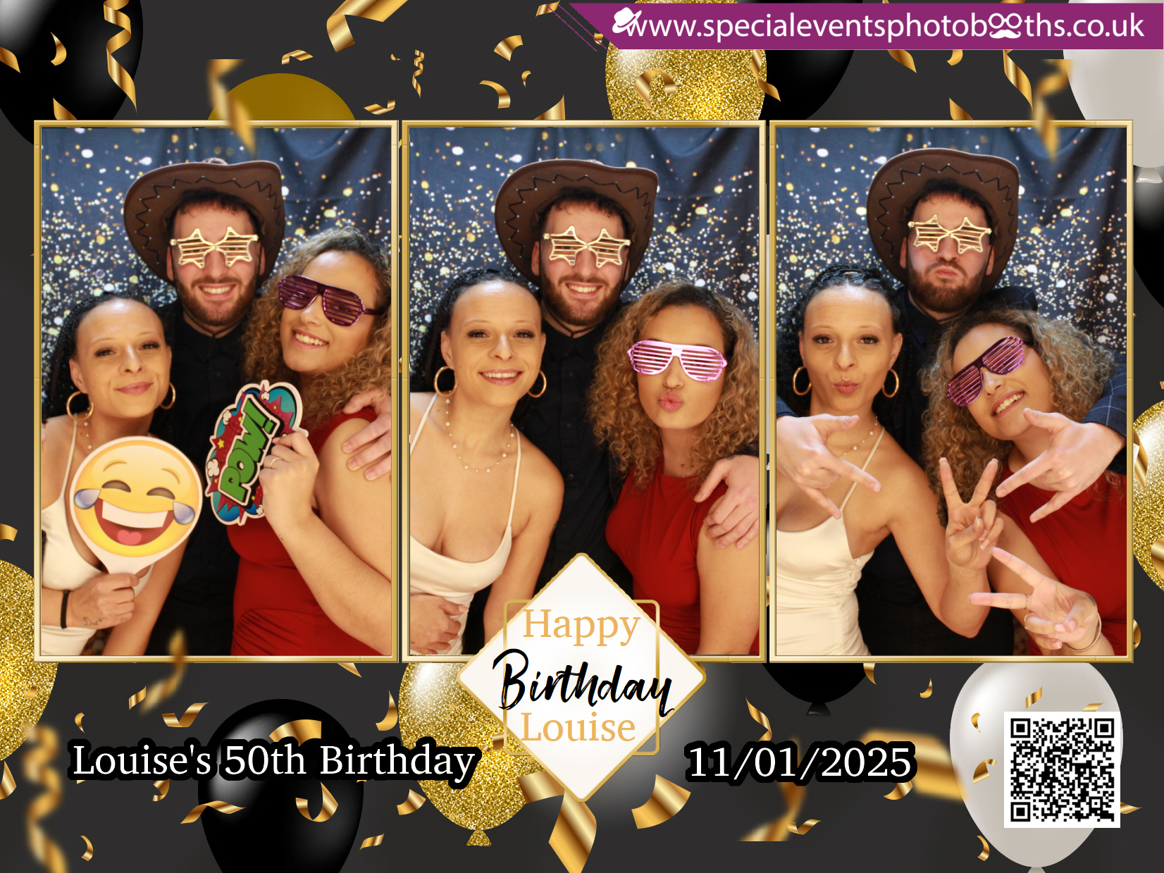 Louise's 50th Birthday | View more photos from the event at my.specialeventsphotobooths.co.uk/u/SpecialEventsPhotoBooths/Louises-50th-Birthday