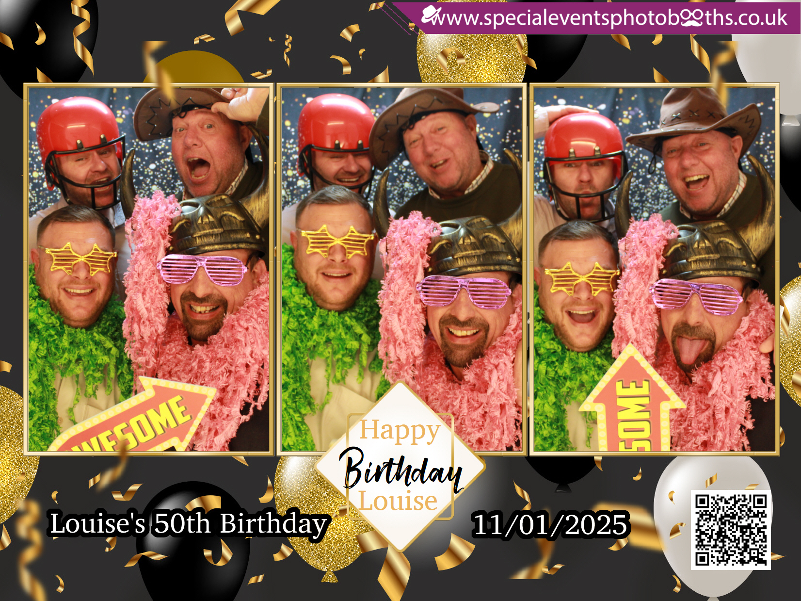 Louise's 50th Birthday | View more photos from the event at my.specialeventsphotobooths.co.uk/u/SpecialEventsPhotoBooths/Louises-50th-Birthday