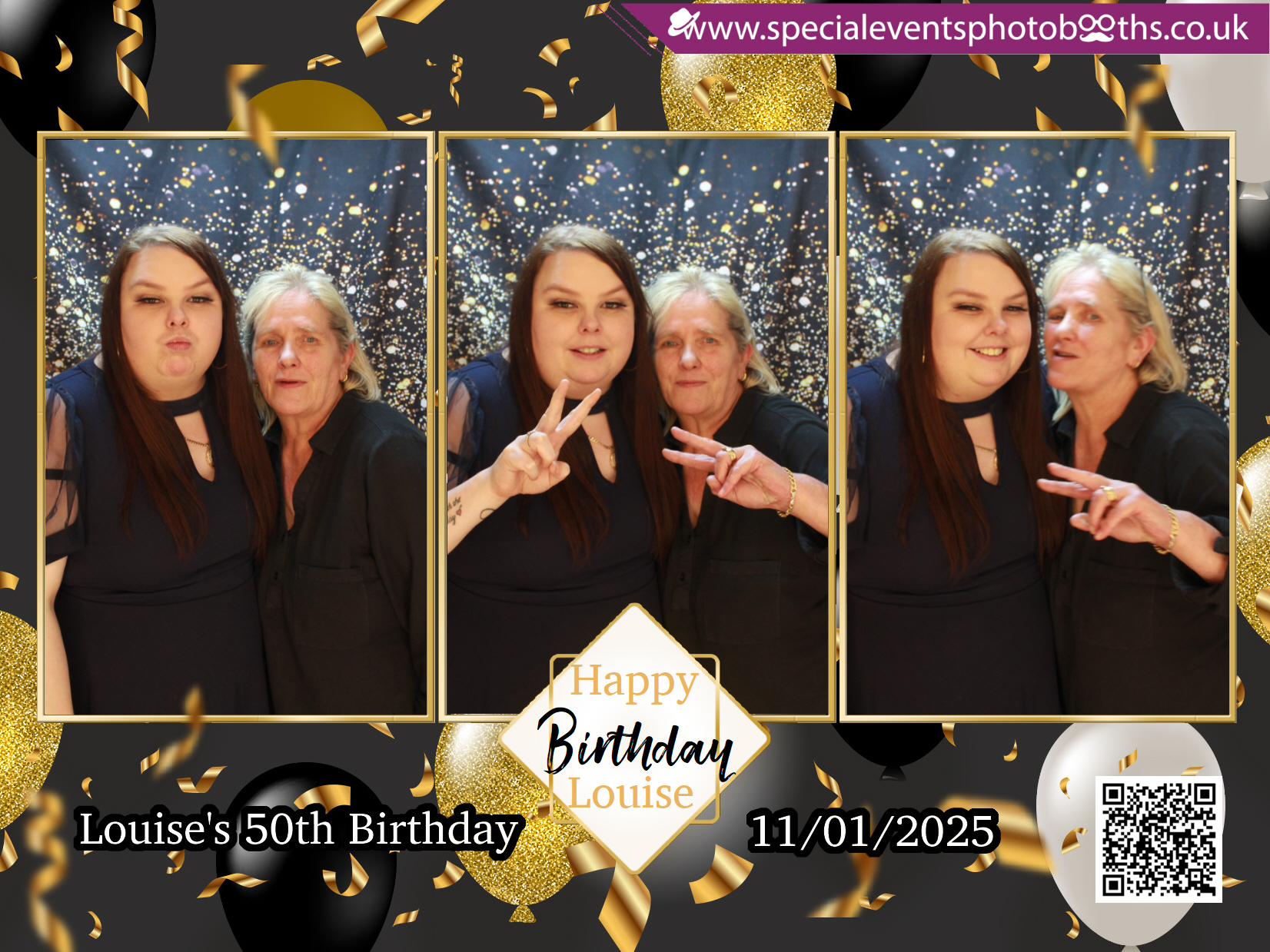 Louise's 50th Birthday | View more photos from the event at my.specialeventsphotobooths.co.uk/u/SpecialEventsPhotoBooths/Louises-50th-Birthday