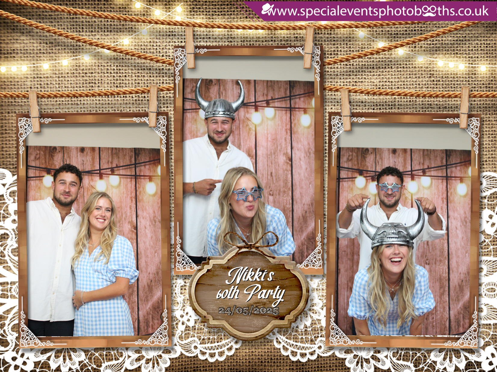 Nikki's 60th | View more photos from the event at my.specialeventsphotobooths.co.uk/u/SpecialEventsPhotoBooths/Nikkis-60th