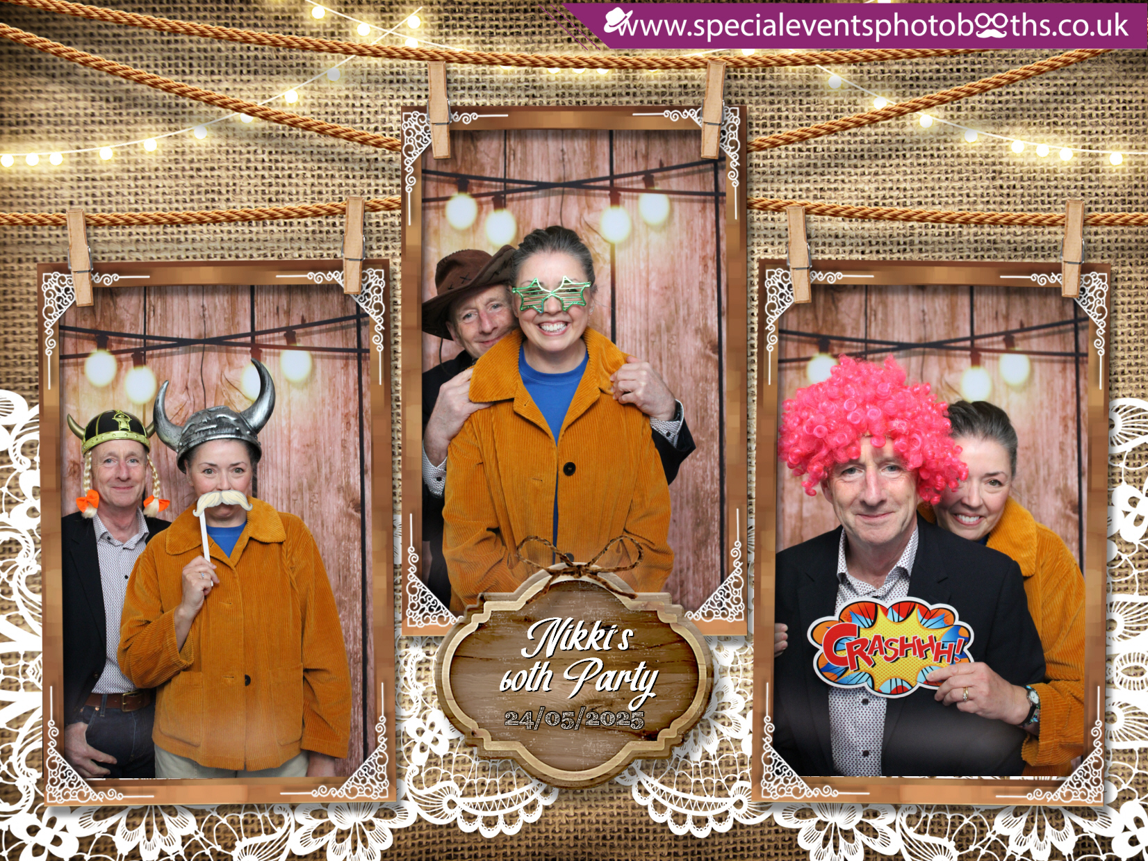 Nikki's 60th | View more photos from the event at my.specialeventsphotobooths.co.uk/u/SpecialEventsPhotoBooths/Nikkis-60th