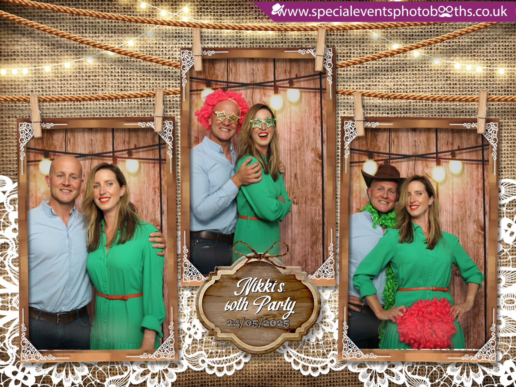 Nikki's 60th | View more photos from the event at my.specialeventsphotobooths.co.uk/u/SpecialEventsPhotoBooths/Nikkis-60th