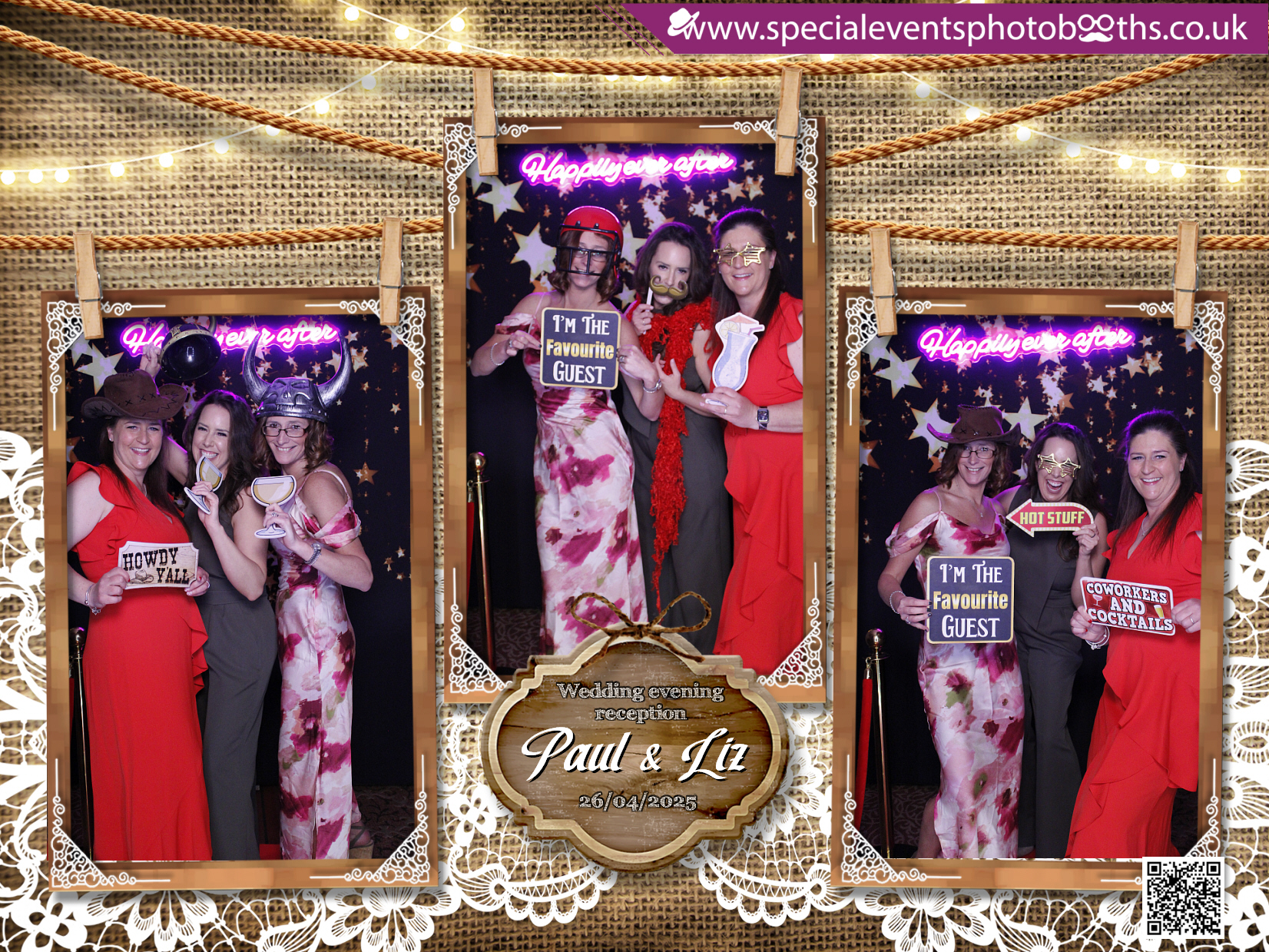 Paul & Liz's Wedding Reception | View more photos from the event at my.specialeventsphotobooths.co.uk/u/SpecialEventsPhotoBooths/Paul-Lizs-Wedding-Reception