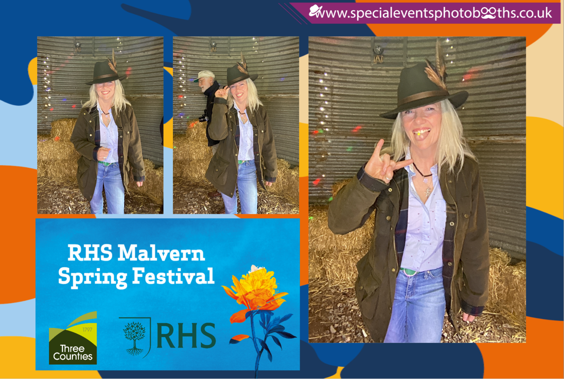RHS Malvern Spring Festival | View more photos from the event at my.specialeventsphotobooths.co.uk/u/SpecialEventsPhotoBooths/RHS-Malvern-Spring-Festival