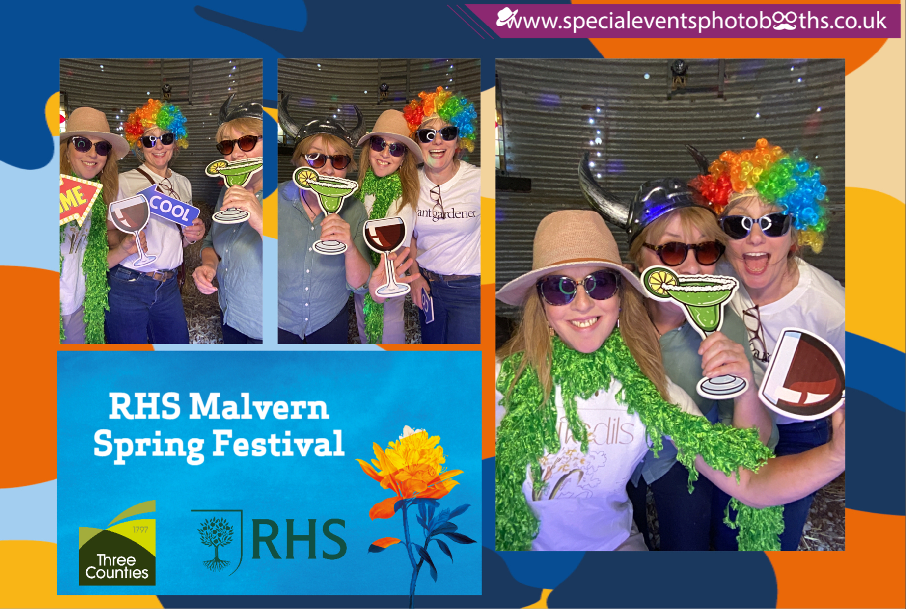 RHS Malvern Spring Festival | View more photos from the event at my.specialeventsphotobooths.co.uk/u/SpecialEventsPhotoBooths/RHS-Malvern-Spring-Festival