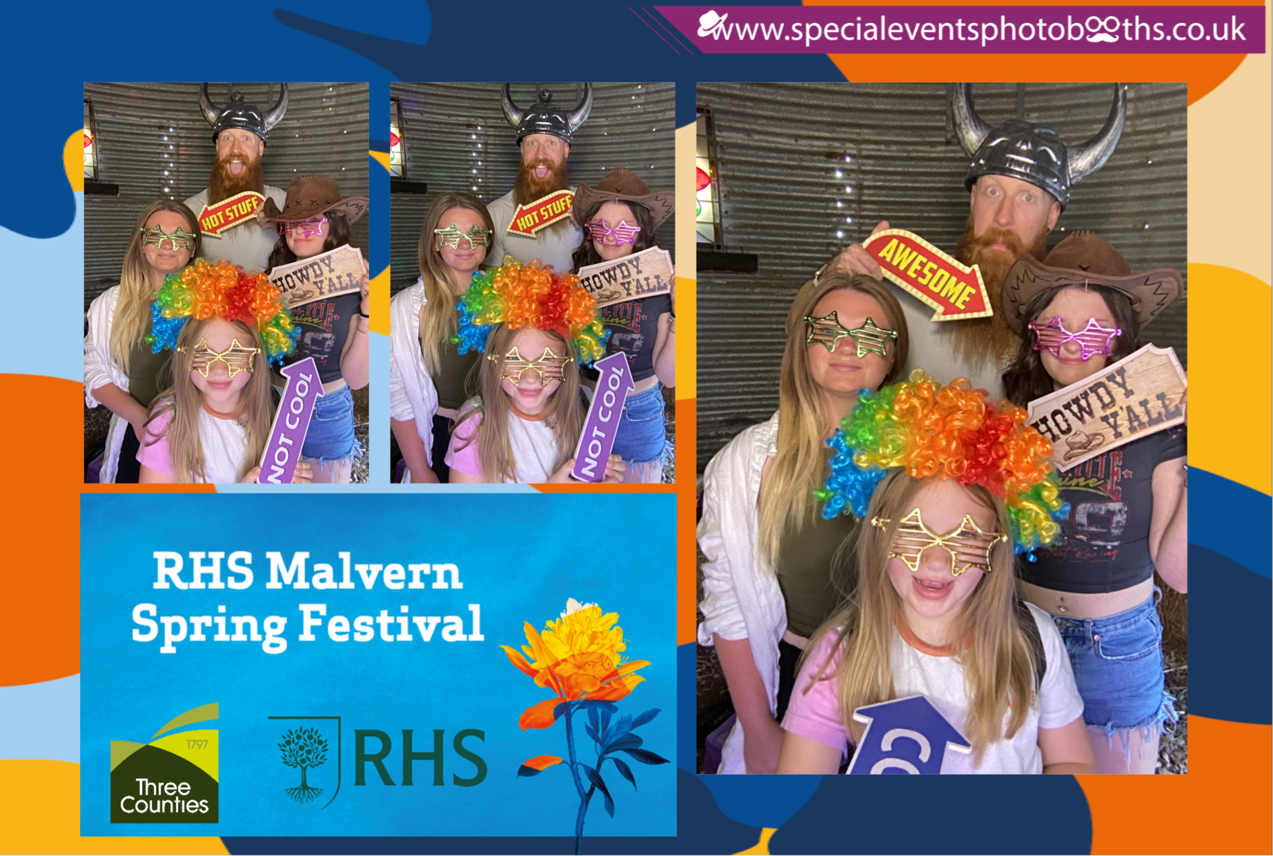 RHS Malvern Spring Festival | View more photos from the event at my.specialeventsphotobooths.co.uk/u/SpecialEventsPhotoBooths/RHS-Malvern-Spring-Festival