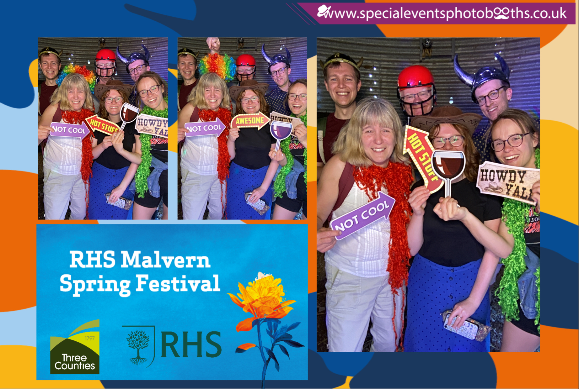 RHS Malvern Spring Festival | View more photos from the event at my.specialeventsphotobooths.co.uk/u/SpecialEventsPhotoBooths/RHS-Malvern-Spring-Festival