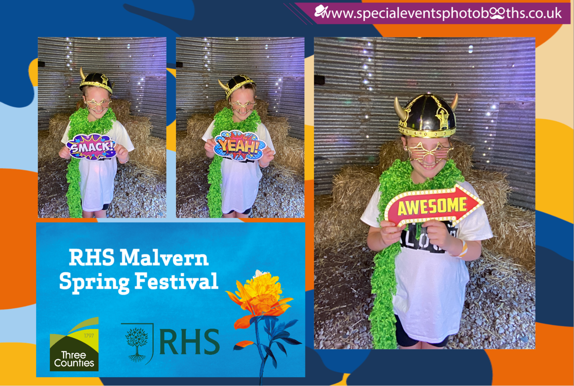 RHS Malvern Spring Festival | View more photos from the event at my.specialeventsphotobooths.co.uk/u/SpecialEventsPhotoBooths/RHS-Malvern-Spring-Festival