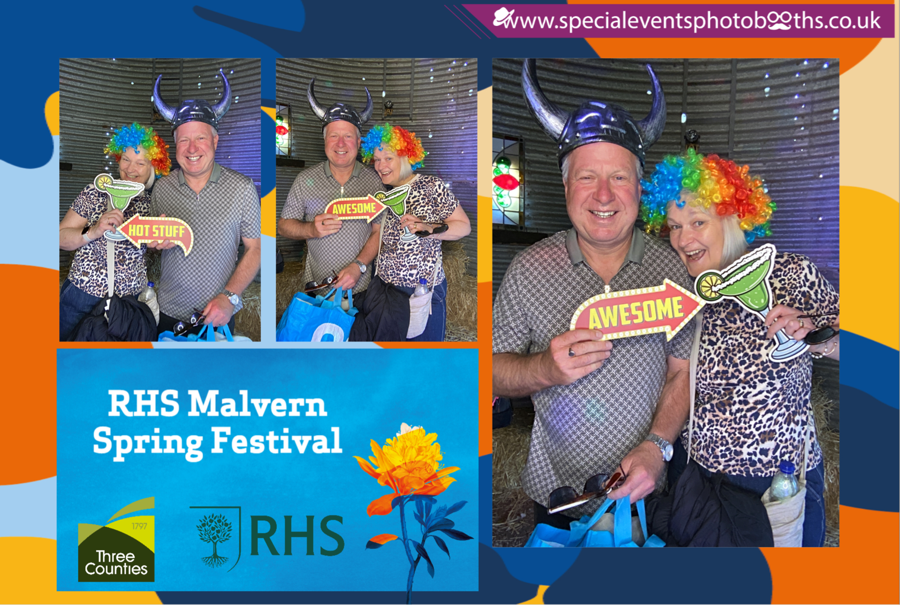 RHS Malvern Spring Festival | View more photos from the event at my.specialeventsphotobooths.co.uk/u/SpecialEventsPhotoBooths/RHS-Malvern-Spring-Festival