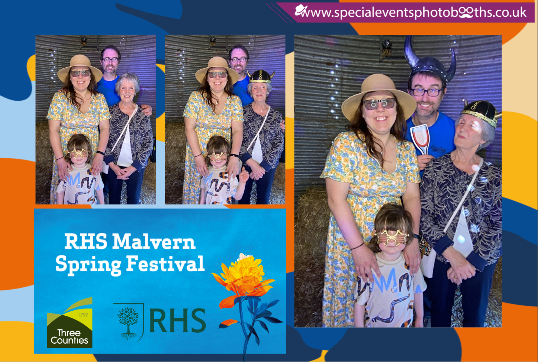 RHS Malvern Spring Festival | View more photos from the event at my.specialeventsphotobooths.co.uk/u/SpecialEventsPhotoBooths/RHS-Malvern-Spring-Festival