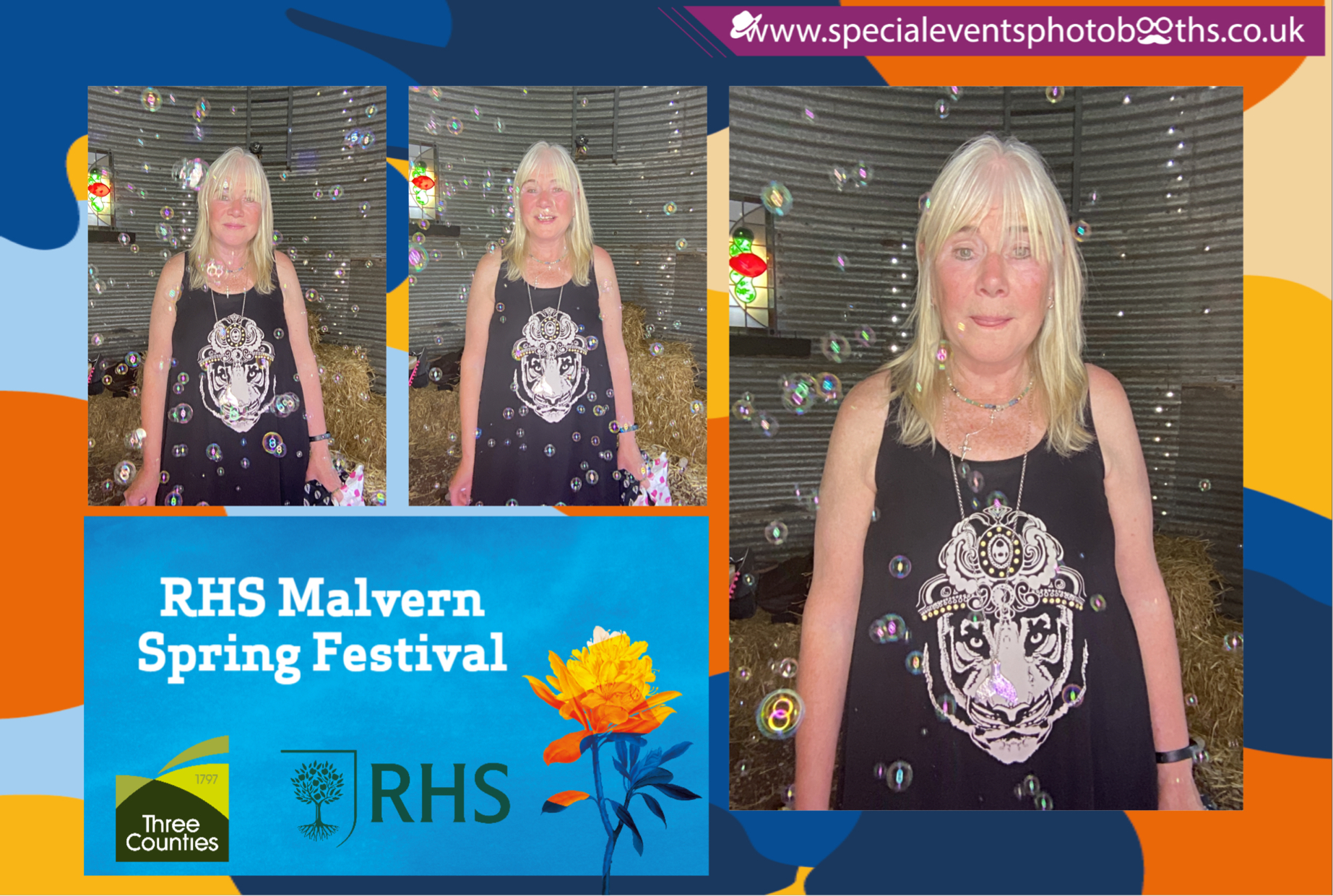 RHS Malvern Spring Festival | View more photos from the event at my.specialeventsphotobooths.co.uk/u/SpecialEventsPhotoBooths/RHS-Malvern-Spring-Festival