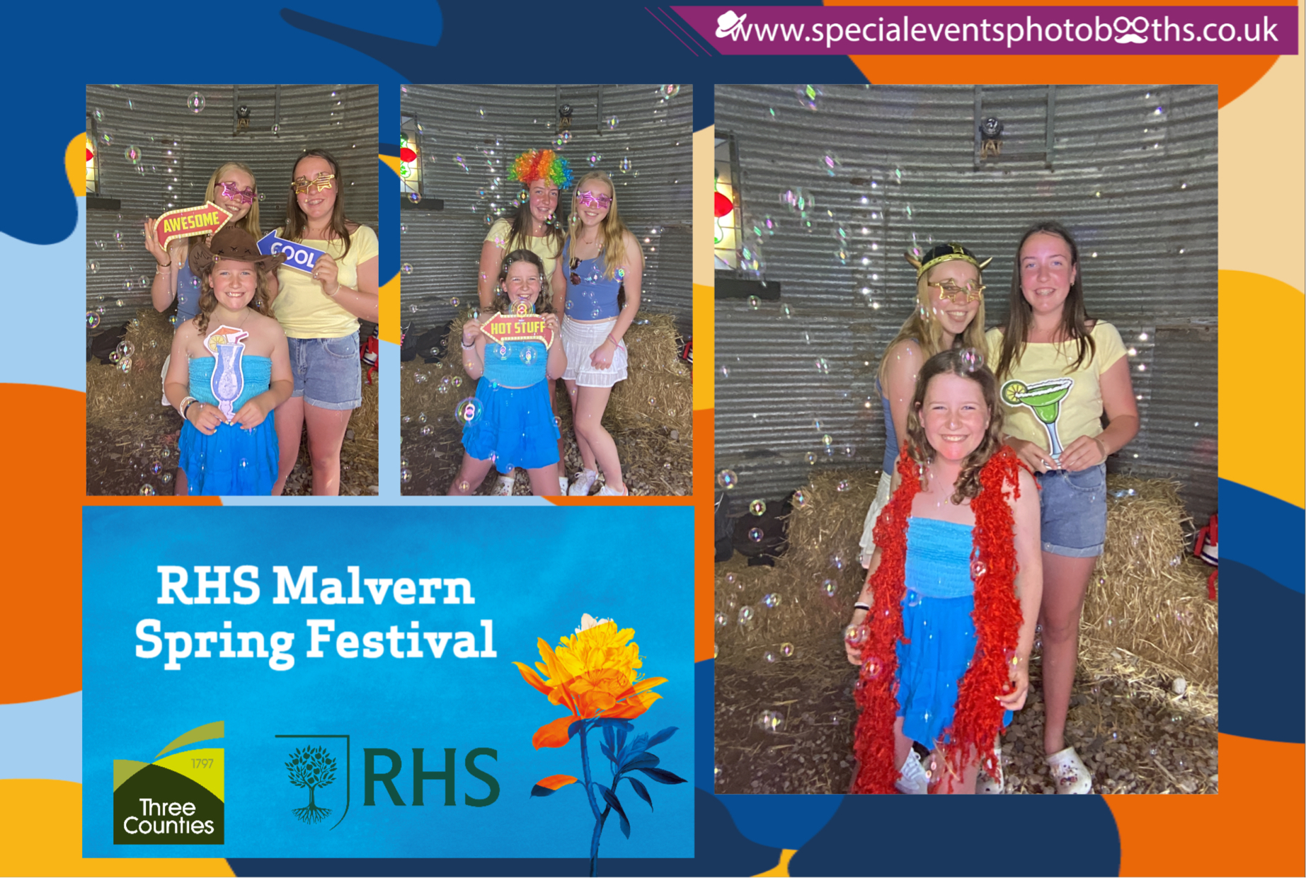 RHS Malvern Spring Festival | View more photos from the event at my.specialeventsphotobooths.co.uk/u/SpecialEventsPhotoBooths/RHS-Malvern-Spring-Festival