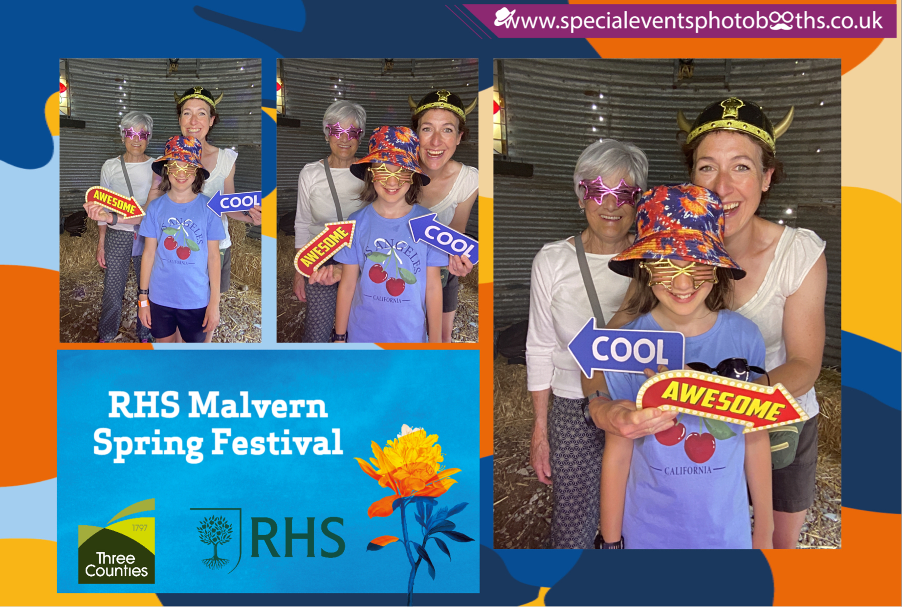 RHS Malvern Spring Festival | View more photos from the event at my.specialeventsphotobooths.co.uk/u/SpecialEventsPhotoBooths/RHS-Malvern-Spring-Festival