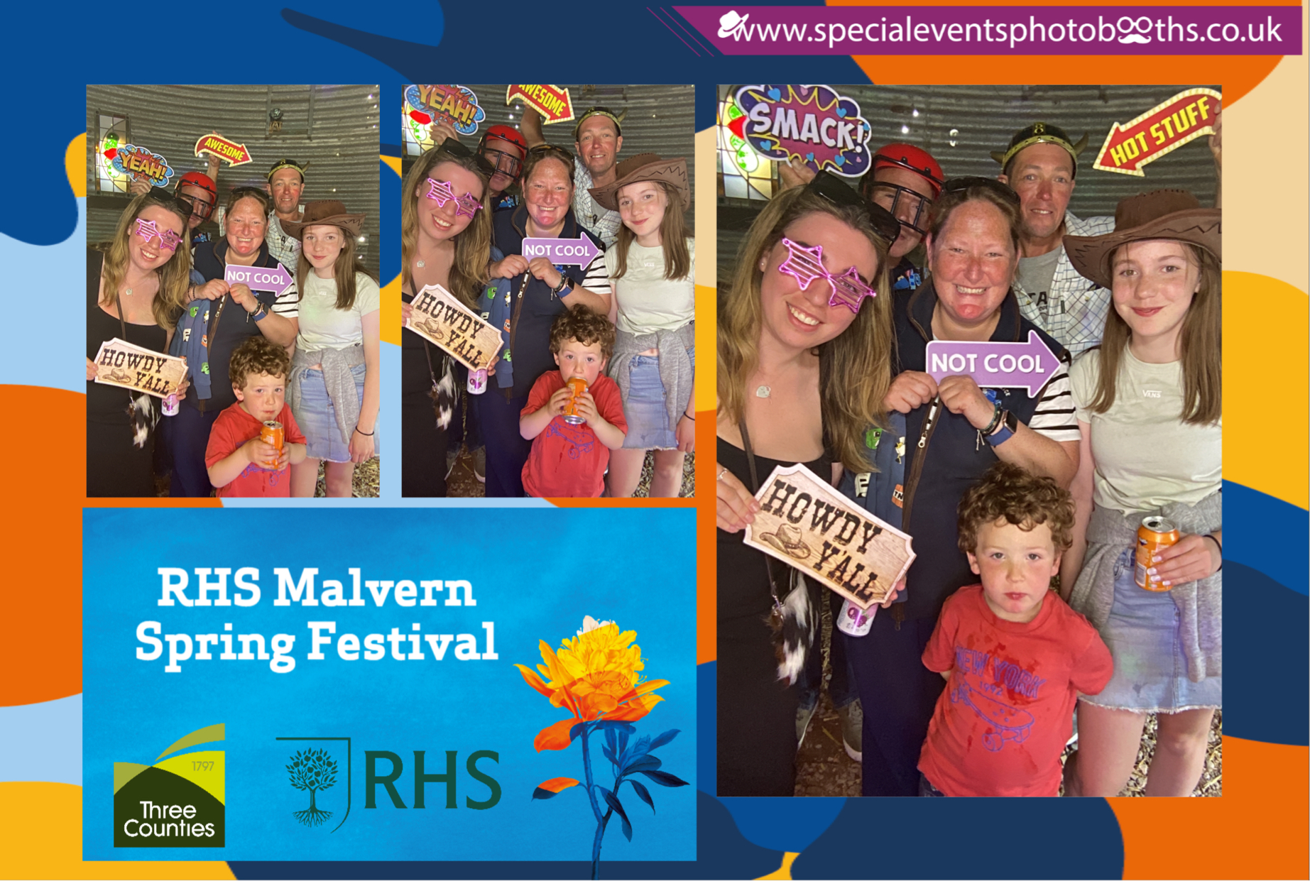 RHS Malvern Spring Festival | View more photos from the event at my.specialeventsphotobooths.co.uk/u/SpecialEventsPhotoBooths/RHS-Malvern-Spring-Festival