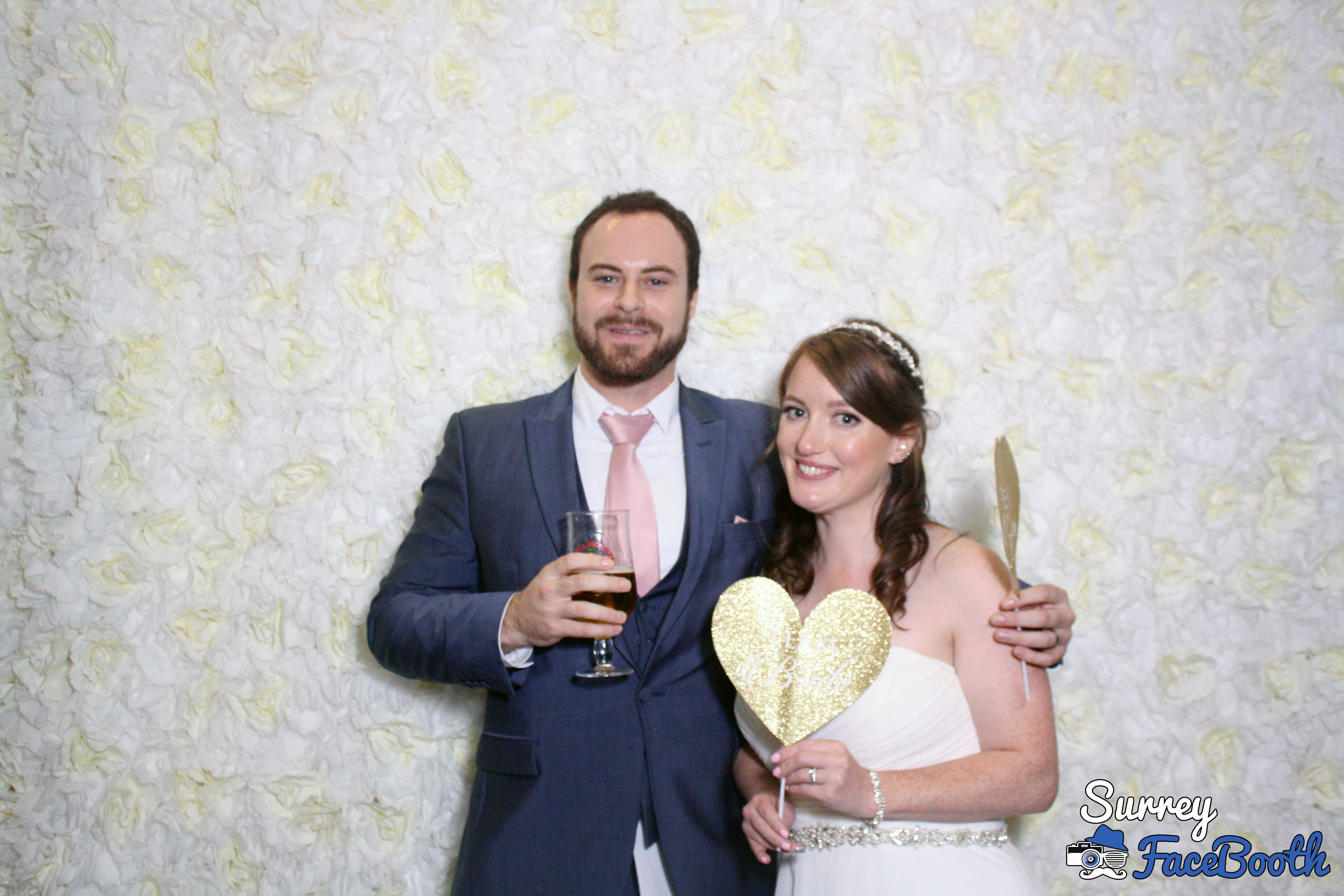 Alex & Rebecca's Wedding | View more photos from the event at galleries.surreyfacebooth.co.uk/u/Surrey-FaceBooth/Alex-Rebeccas-Wedding
