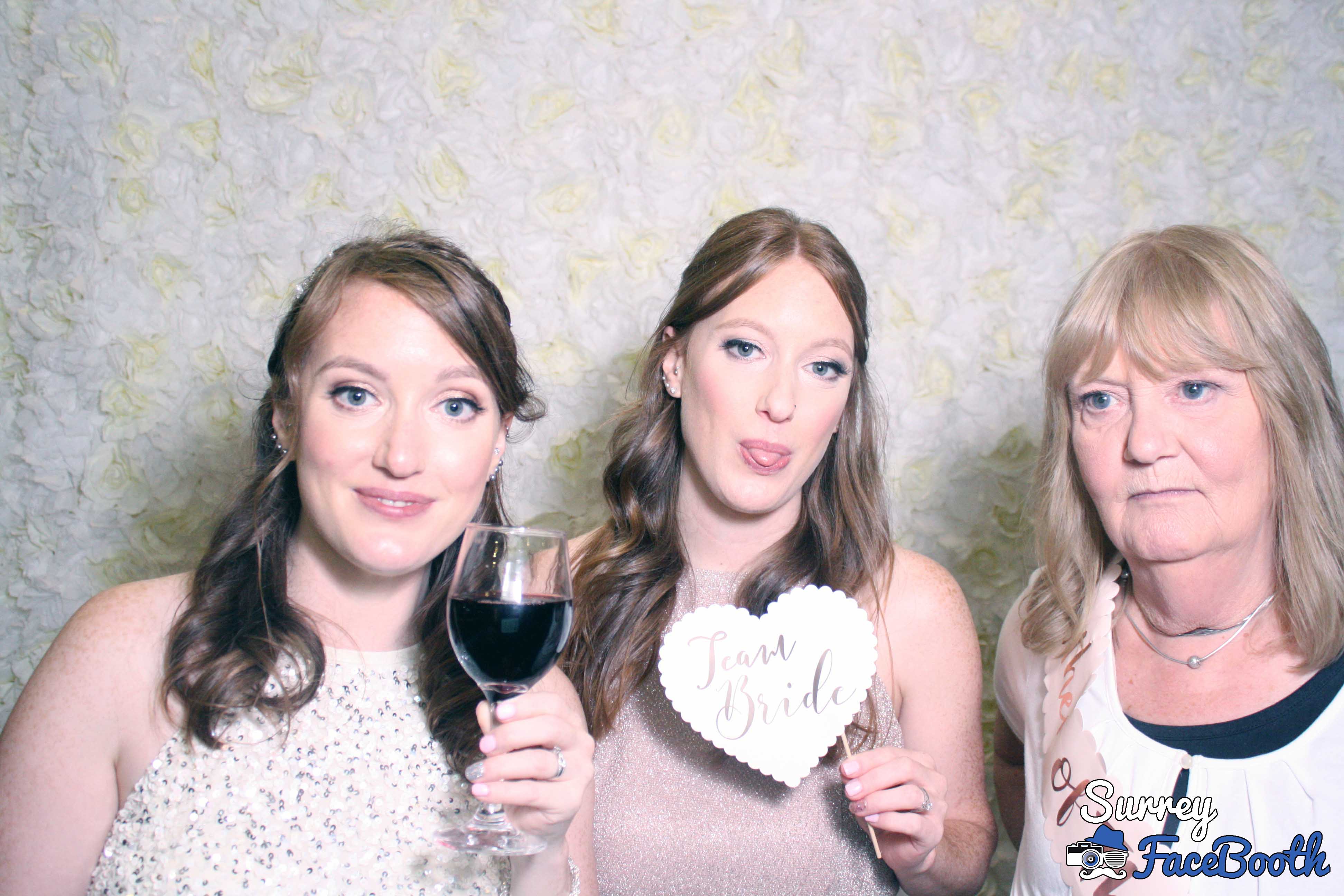 Alex & Rebecca's Wedding | View more photos from the event at galleries.surreyfacebooth.co.uk/u/Surrey-FaceBooth/Alex-Rebeccas-Wedding