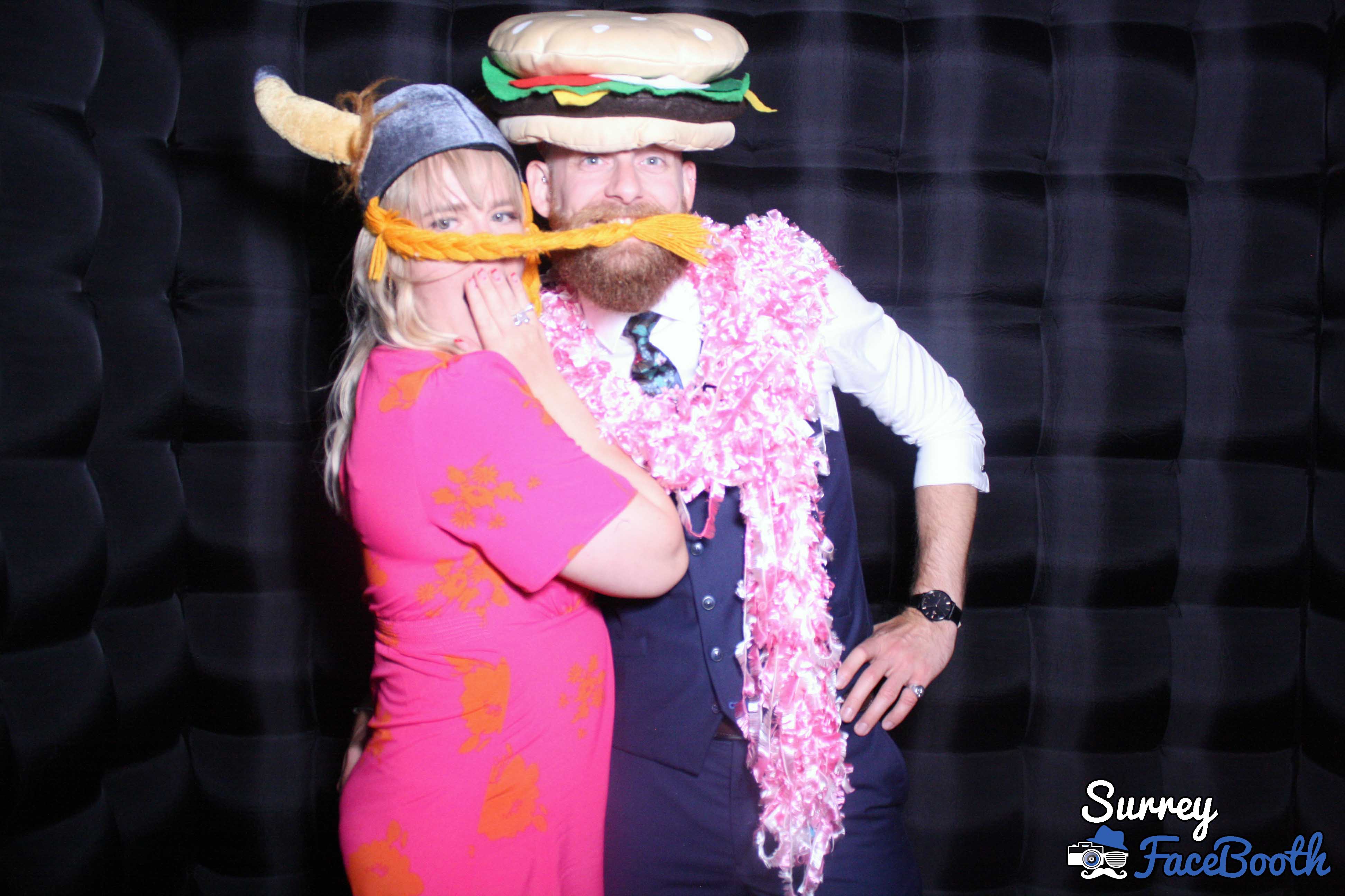 Ciara and Charlie's Wedding | View more photos from the event at galleries.surreyfacebooth.co.uk/u/Surrey-FaceBooth/Ciara-and-Charlies-Wedding