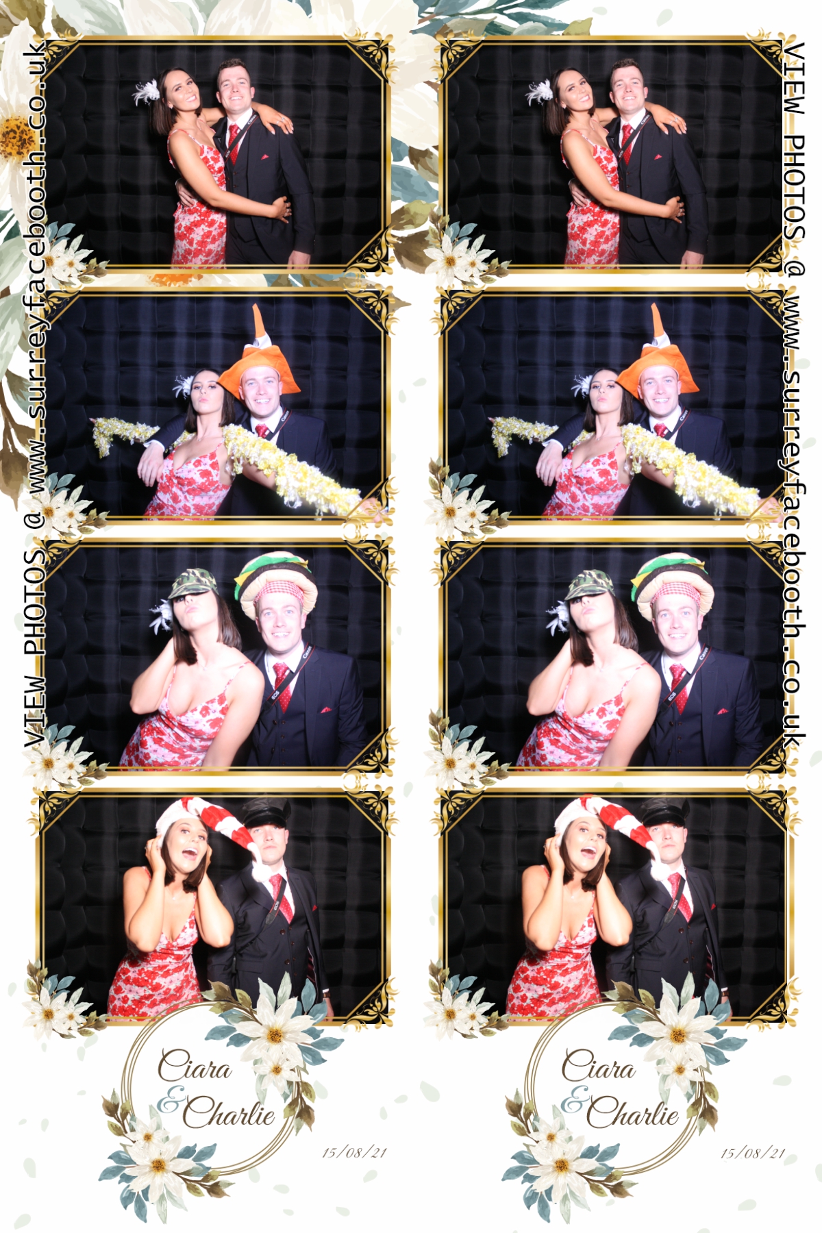 Ciara and Charlie's Wedding | View more photos from the event at galleries.surreyfacebooth.co.uk/u/Surrey-FaceBooth/Ciara-and-Charlies-Wedding