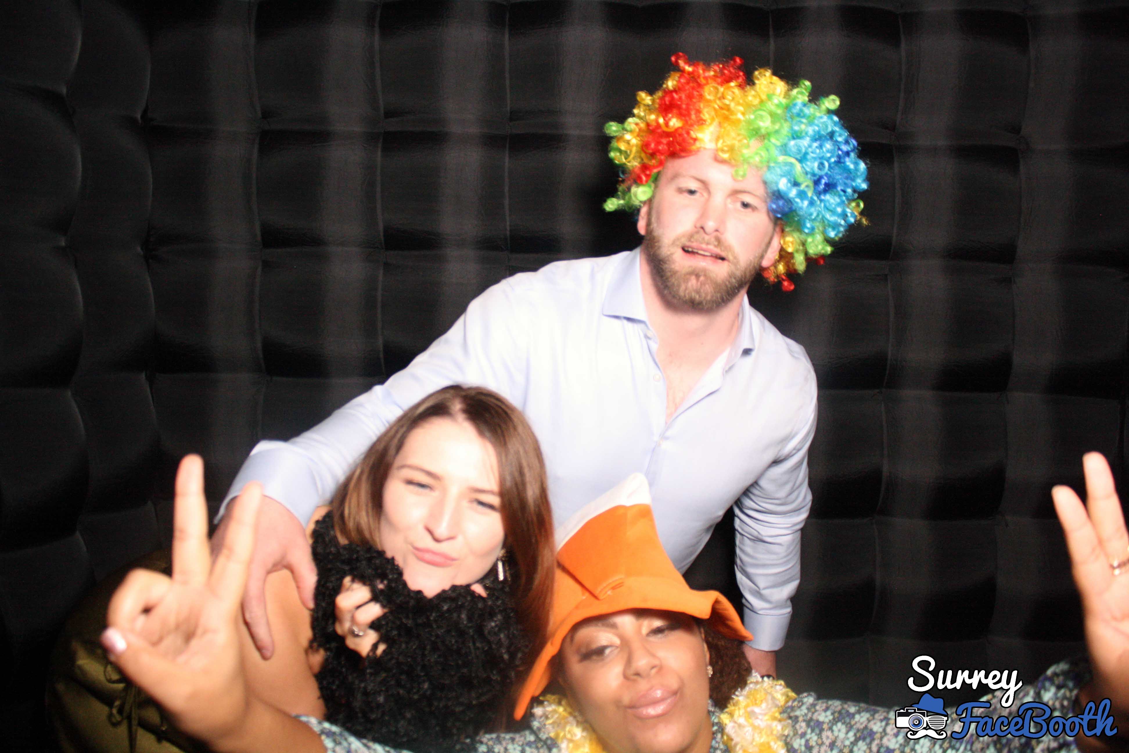 Ciara and Charlie's Wedding | View more photos from the event at galleries.surreyfacebooth.co.uk/u/Surrey-FaceBooth/Ciara-and-Charlies-Wedding