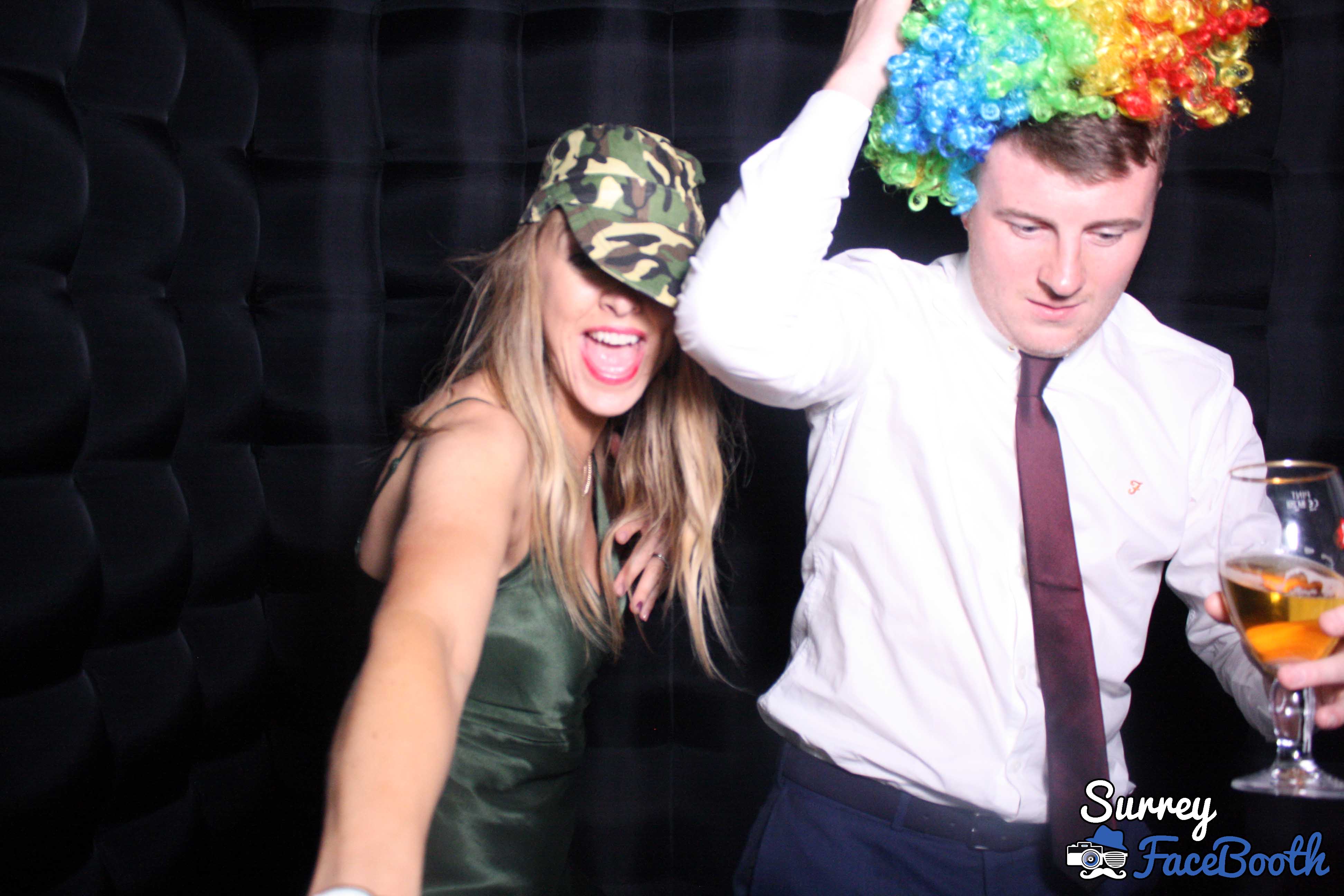 Ciara and Charlie's Wedding | View more photos from the event at galleries.surreyfacebooth.co.uk/u/Surrey-FaceBooth/Ciara-and-Charlies-Wedding