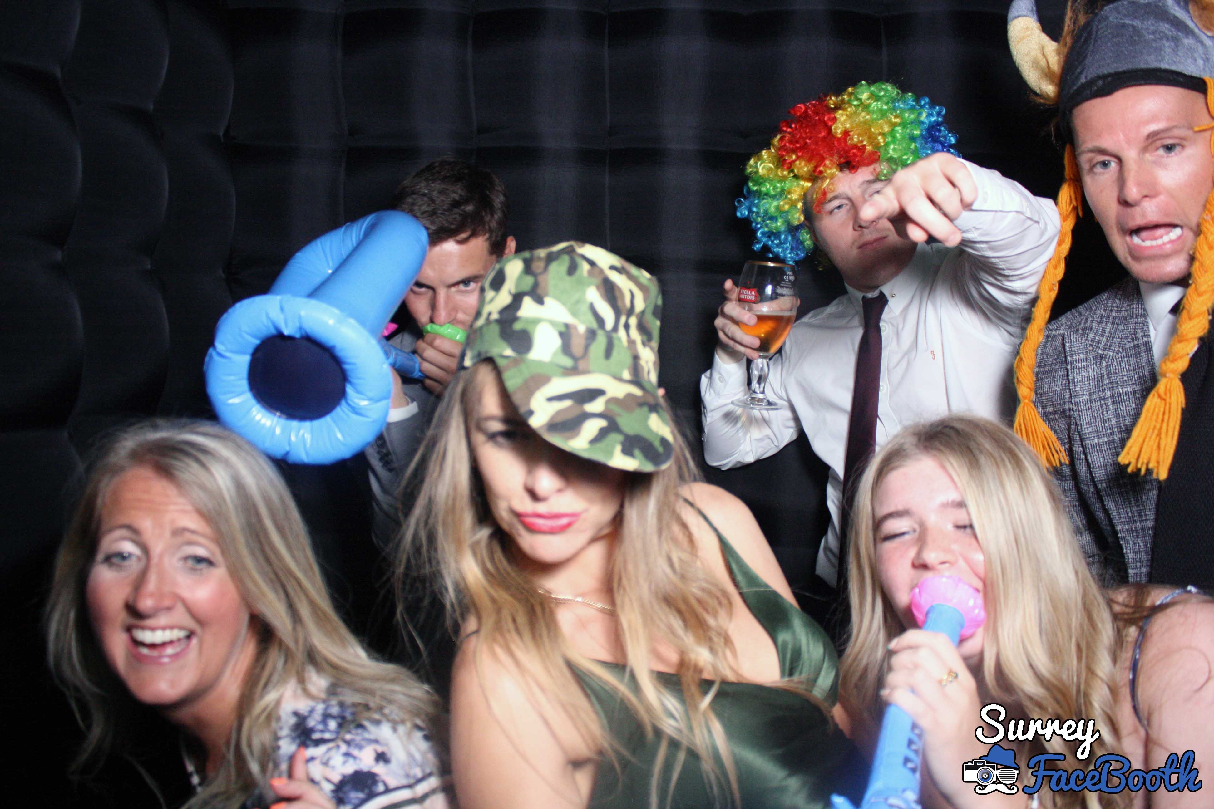 Ciara and Charlie's Wedding | View more photos from the event at galleries.surreyfacebooth.co.uk/u/Surrey-FaceBooth/Ciara-and-Charlies-Wedding