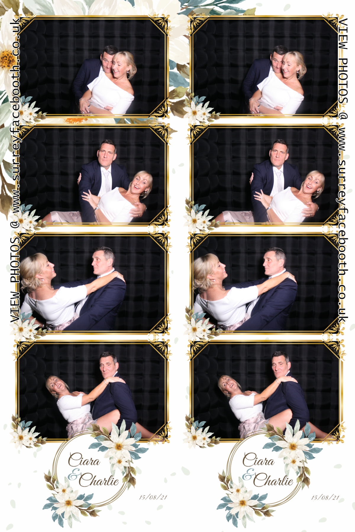 Ciara and Charlie's Wedding | View more photos from the event at galleries.surreyfacebooth.co.uk/u/Surrey-FaceBooth/Ciara-and-Charlies-Wedding