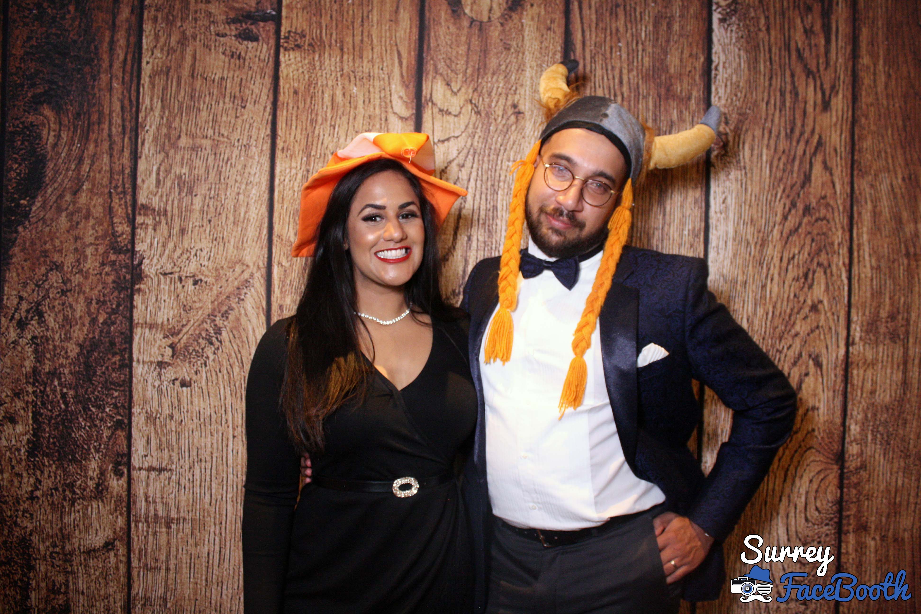 Claudia & Wernher's Wedding Reception | View more photos from the event at galleries.surreyfacebooth.co.uk/u/Surrey-FaceBooth/Claudia-Wernhers-Wedding-Reception