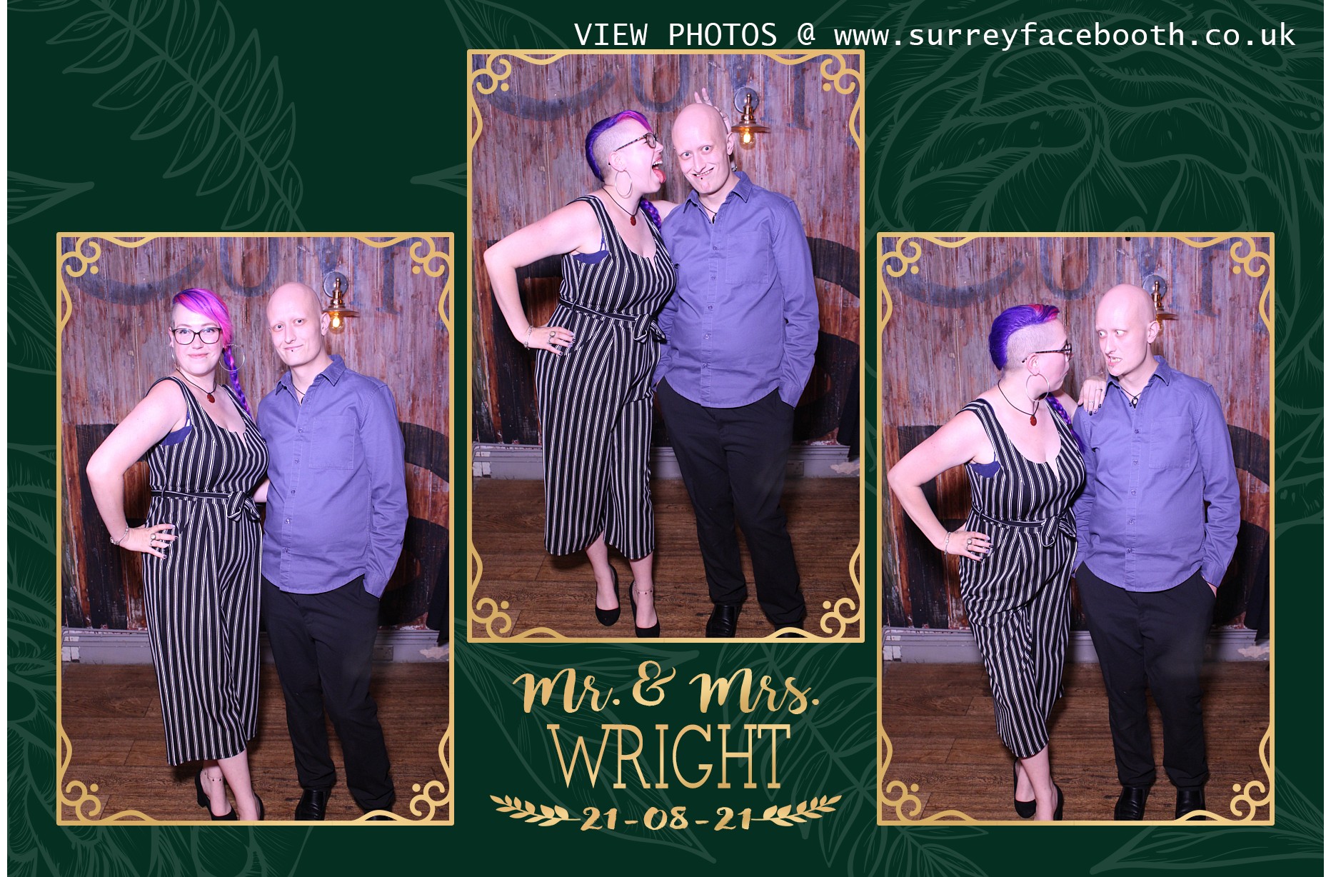 Jack & Lucinda's Wedding | View more photos from the event at galleries.surreyfacebooth.co.uk/u/Surrey-FaceBooth/Jack-Lucindas-Wedding