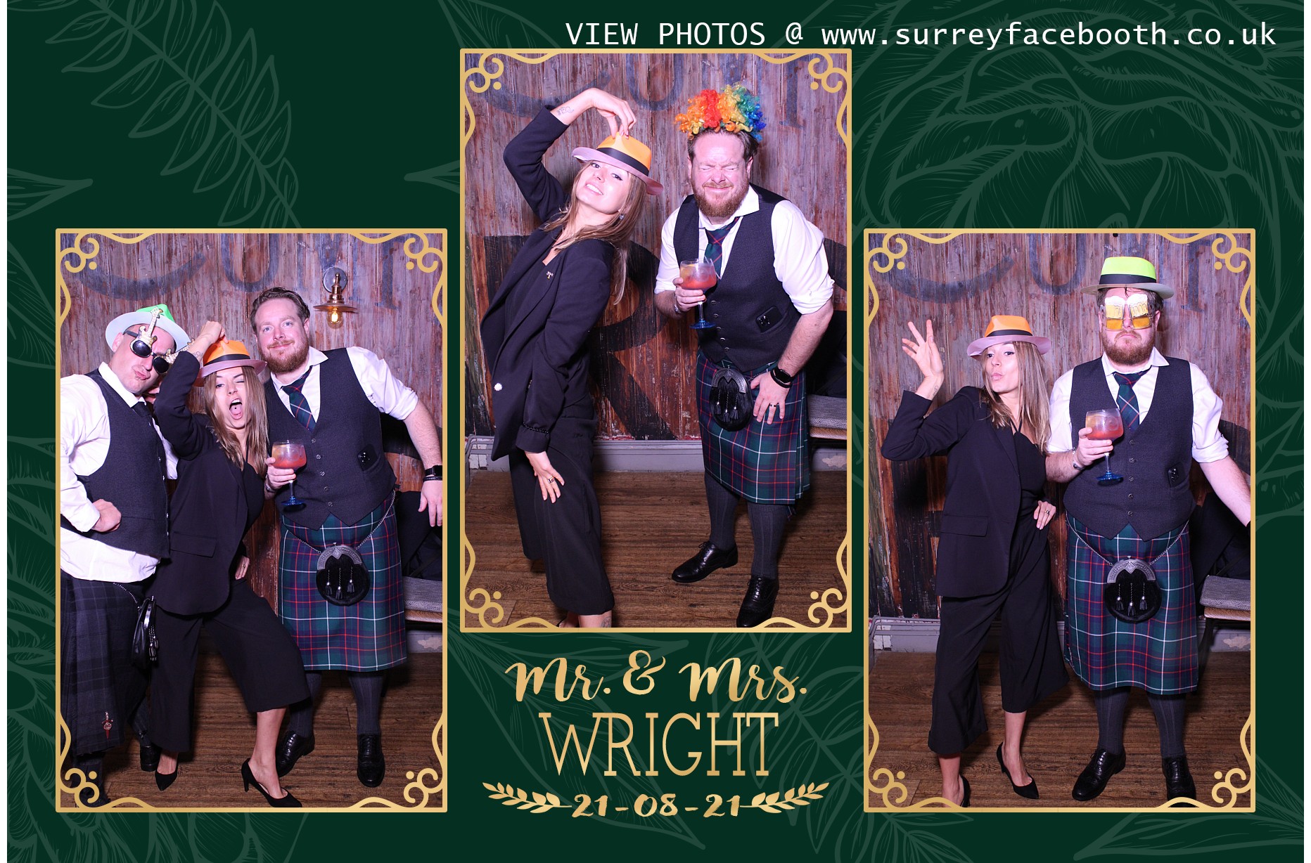 Jack & Lucinda's Wedding | View more photos from the event at galleries.surreyfacebooth.co.uk/u/Surrey-FaceBooth/Jack-Lucindas-Wedding