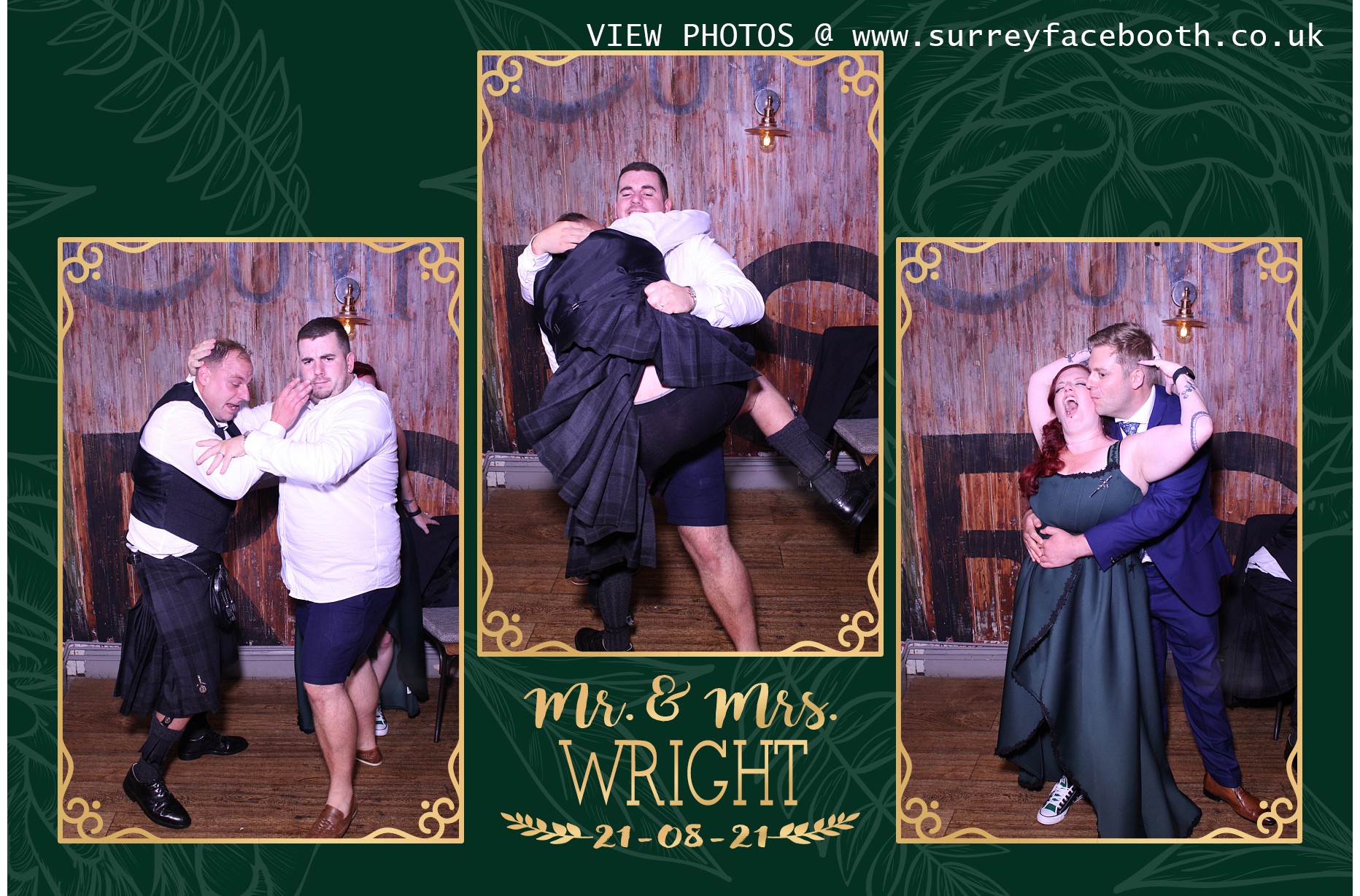 Jack & Lucinda's Wedding | View more photos from the event at galleries.surreyfacebooth.co.uk/u/Surrey-FaceBooth/Jack-Lucindas-Wedding