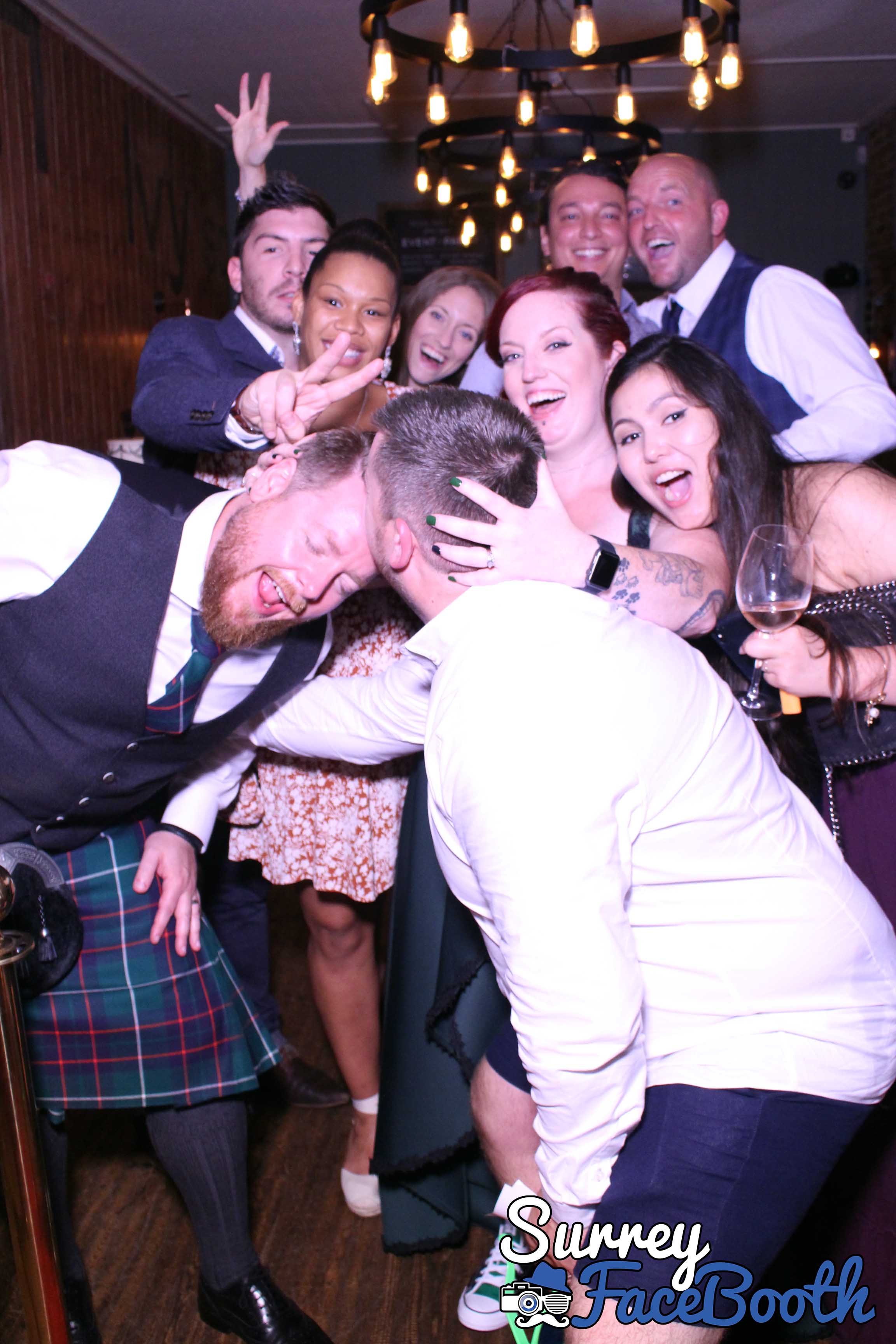Jack & Lucinda's Wedding | View more photos from the event at galleries.surreyfacebooth.co.uk/u/Surrey-FaceBooth/Jack-Lucindas-Wedding