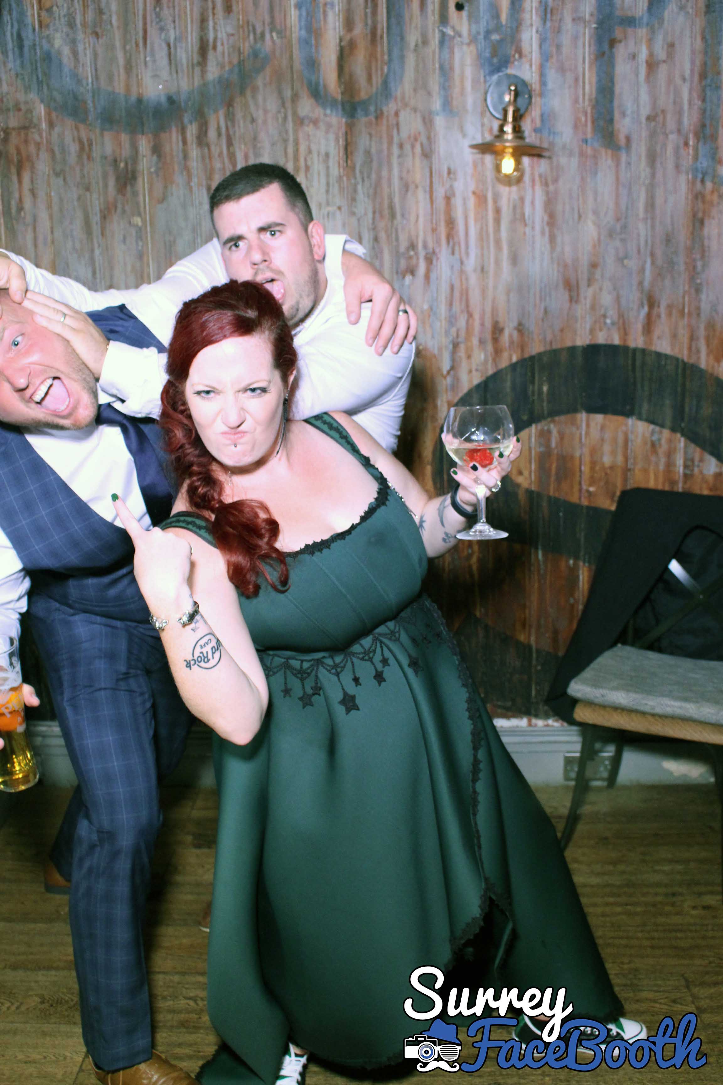 Jack & Lucinda's Wedding | View more photos from the event at galleries.surreyfacebooth.co.uk/u/Surrey-FaceBooth/Jack-Lucindas-Wedding