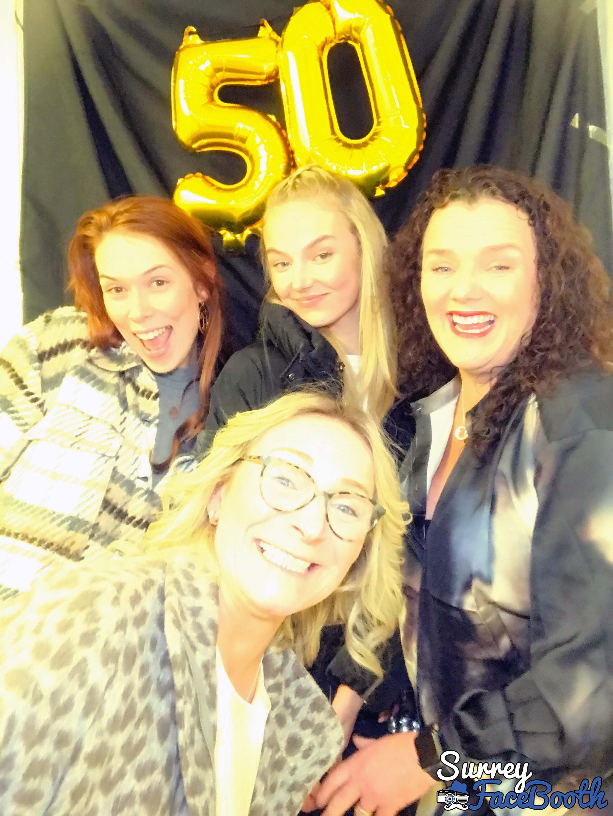 Karen & Julie's 50th Birthday | View more photos from the event at galleries.surreyfacebooth.co.uk/u/Surrey-FaceBooth/Karen-Julies-50th-Birthday