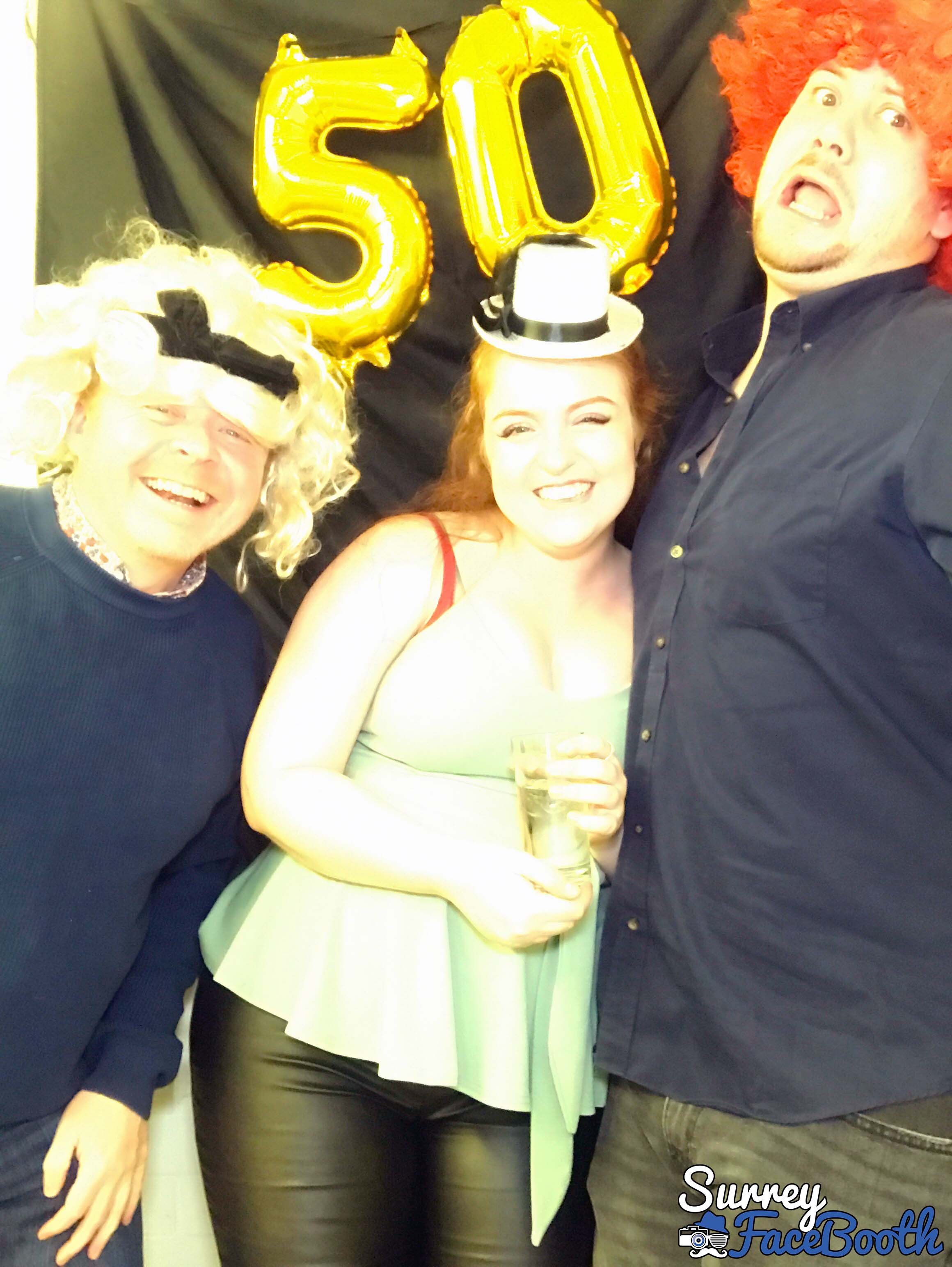 Karen & Julie's 50th Birthday | View more photos from the event at galleries.surreyfacebooth.co.uk/u/Surrey-FaceBooth/Karen-Julies-50th-Birthday