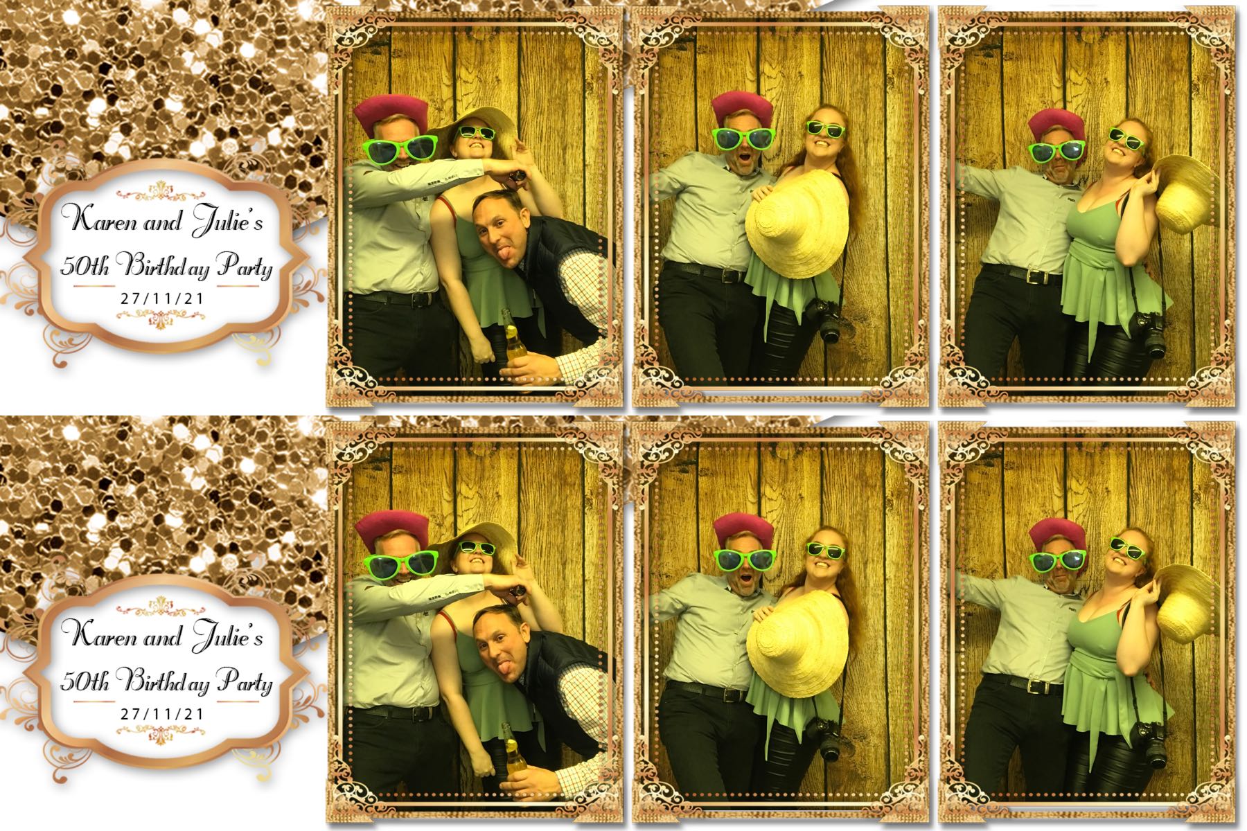 Karen & Julie's 50th Birthday | View more photos from the event at galleries.surreyfacebooth.co.uk/u/Surrey-FaceBooth/Karen-Julies-50th-Birthday