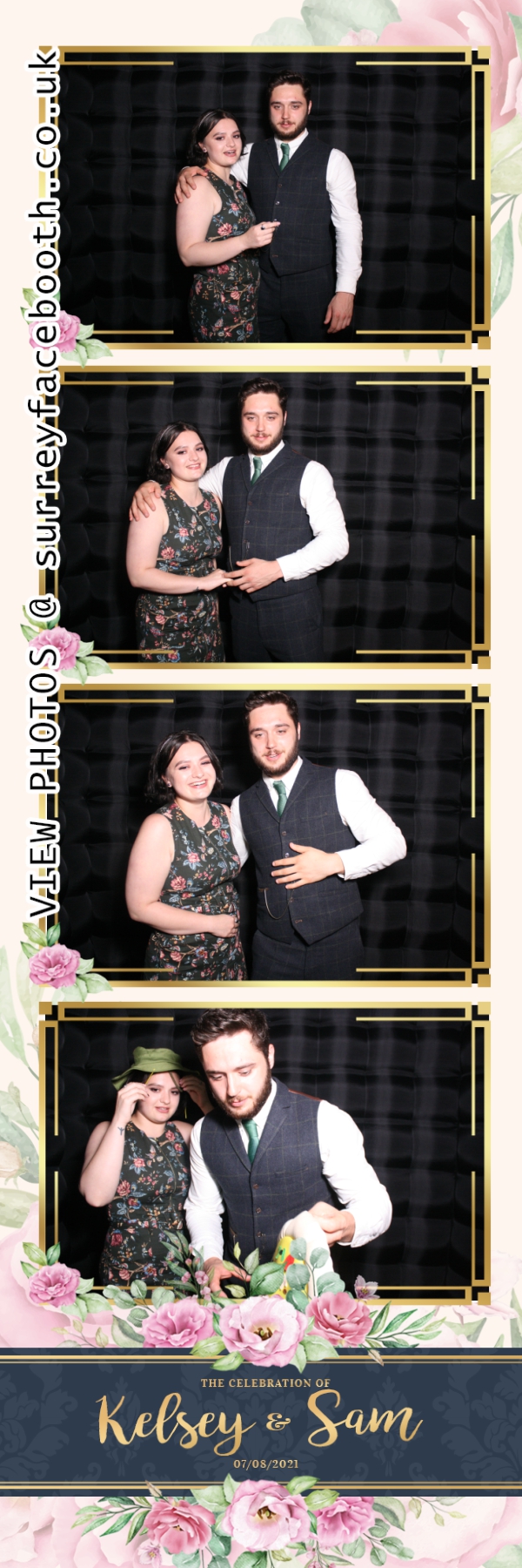 Kelsey & Sam's Wedding | View more photos from the event at galleries.surreyfacebooth.co.uk/u/Surrey-FaceBooth/Kelsey-Sams-Wedding