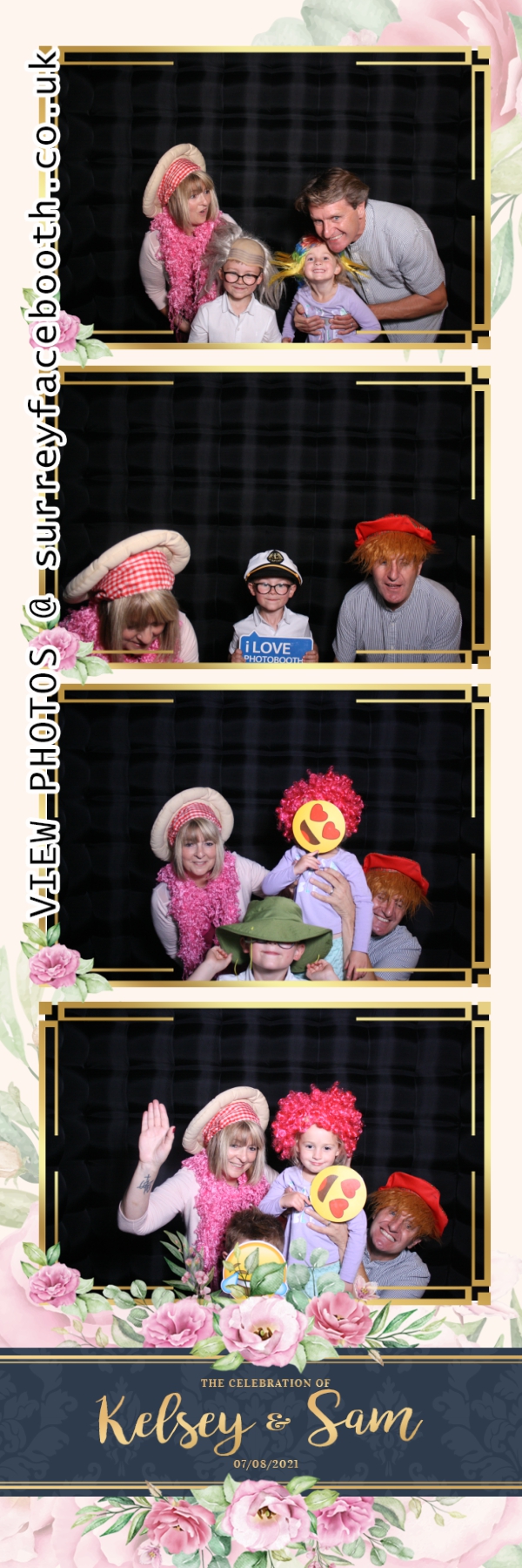 Kelsey & Sam's Wedding | View more photos from the event at galleries.surreyfacebooth.co.uk/u/Surrey-FaceBooth/Kelsey-Sams-Wedding